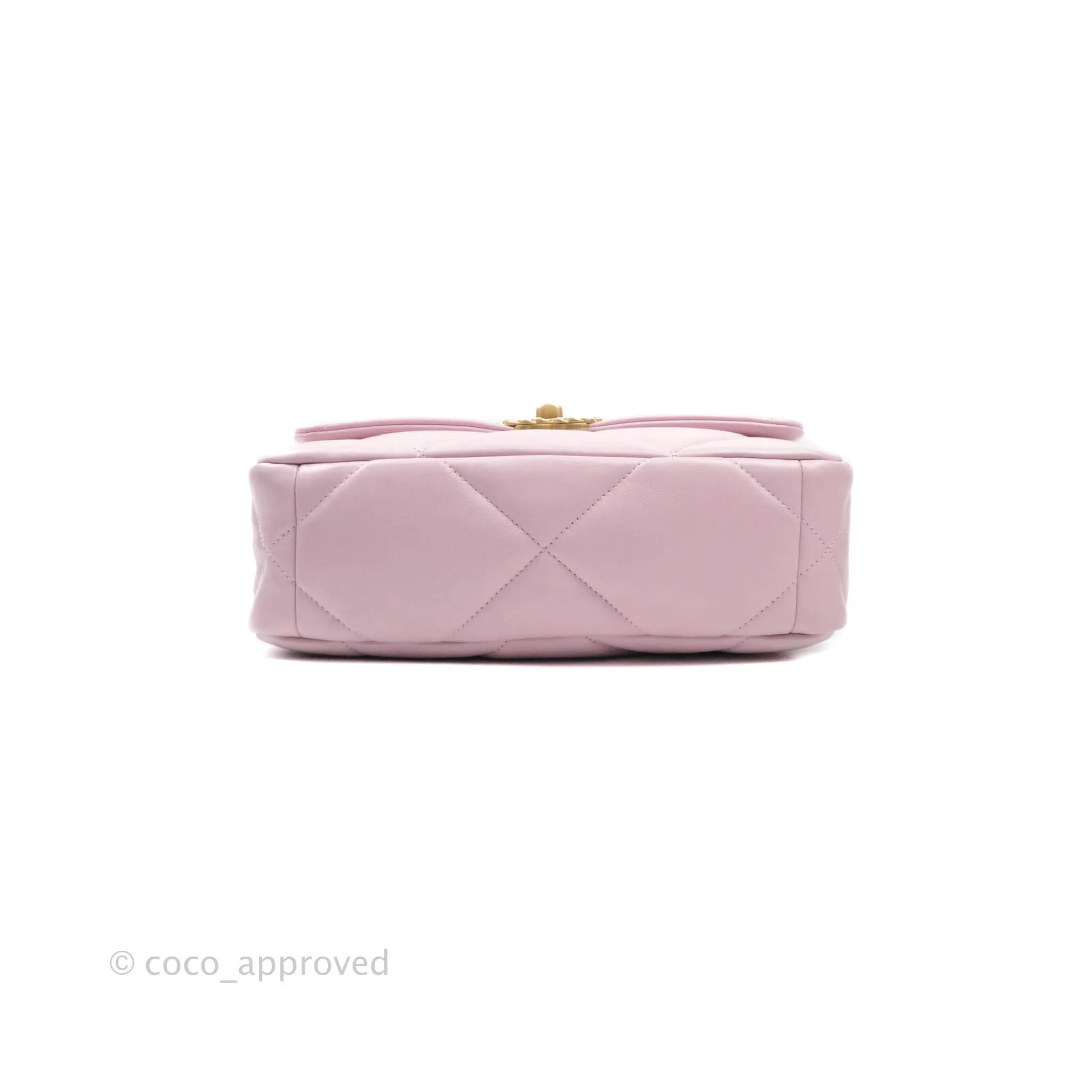 Chanel 19 Small Lilac Rose Claire Mixed Hardware