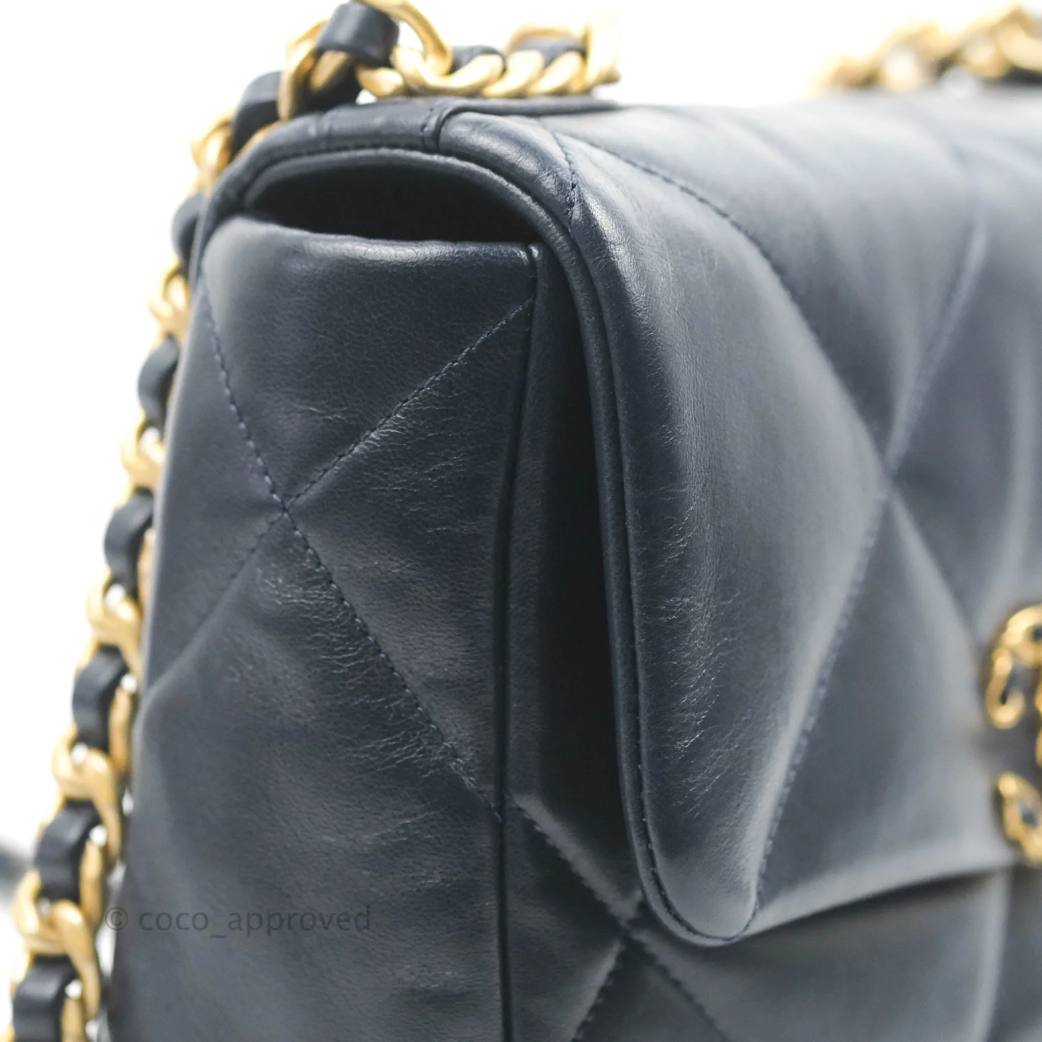 Chanel 19 Small Navy Mixed Hardware