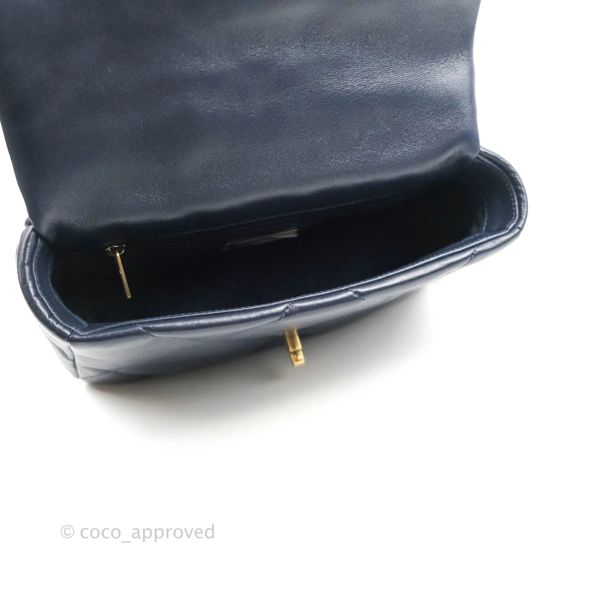Chanel 19 Small Navy Mixed Hardware