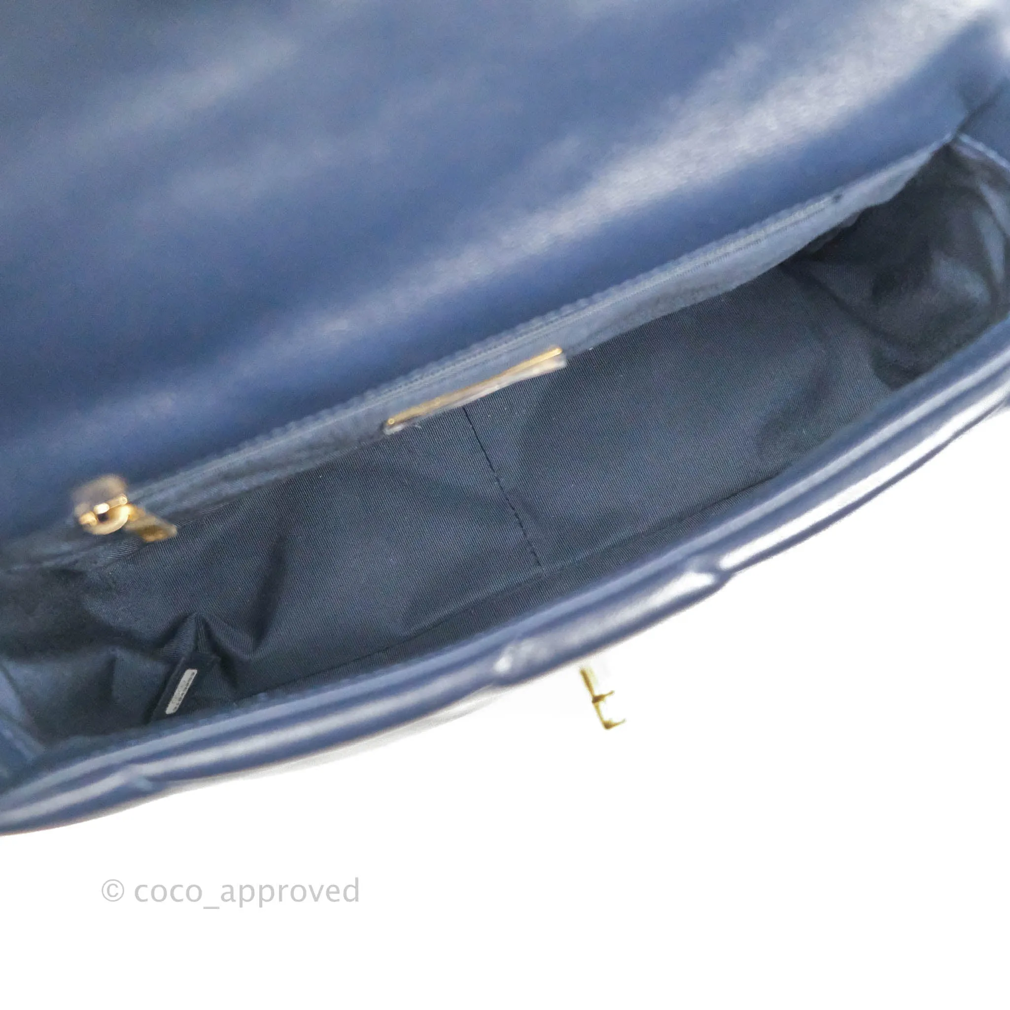 Chanel 19 Small Navy Mixed Hardware