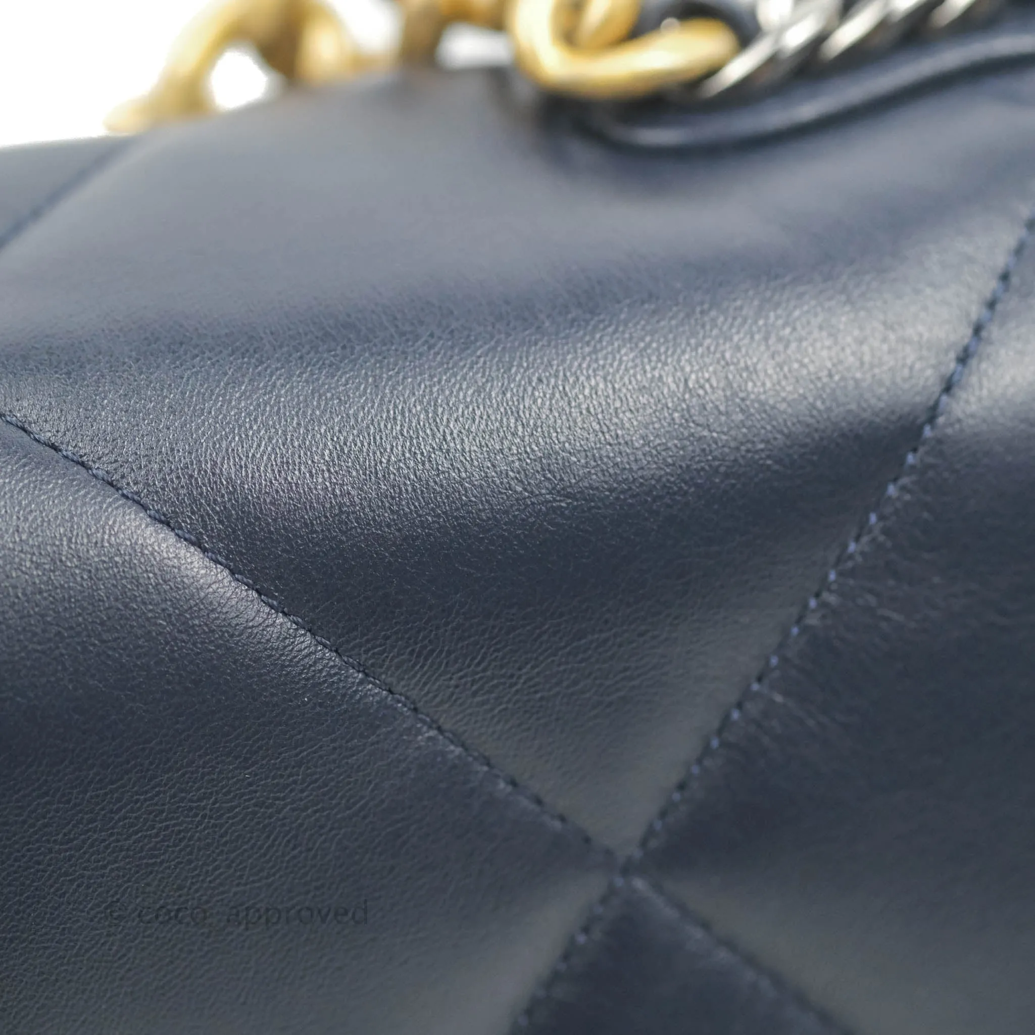 Chanel 19 Small Navy Mixed Hardware