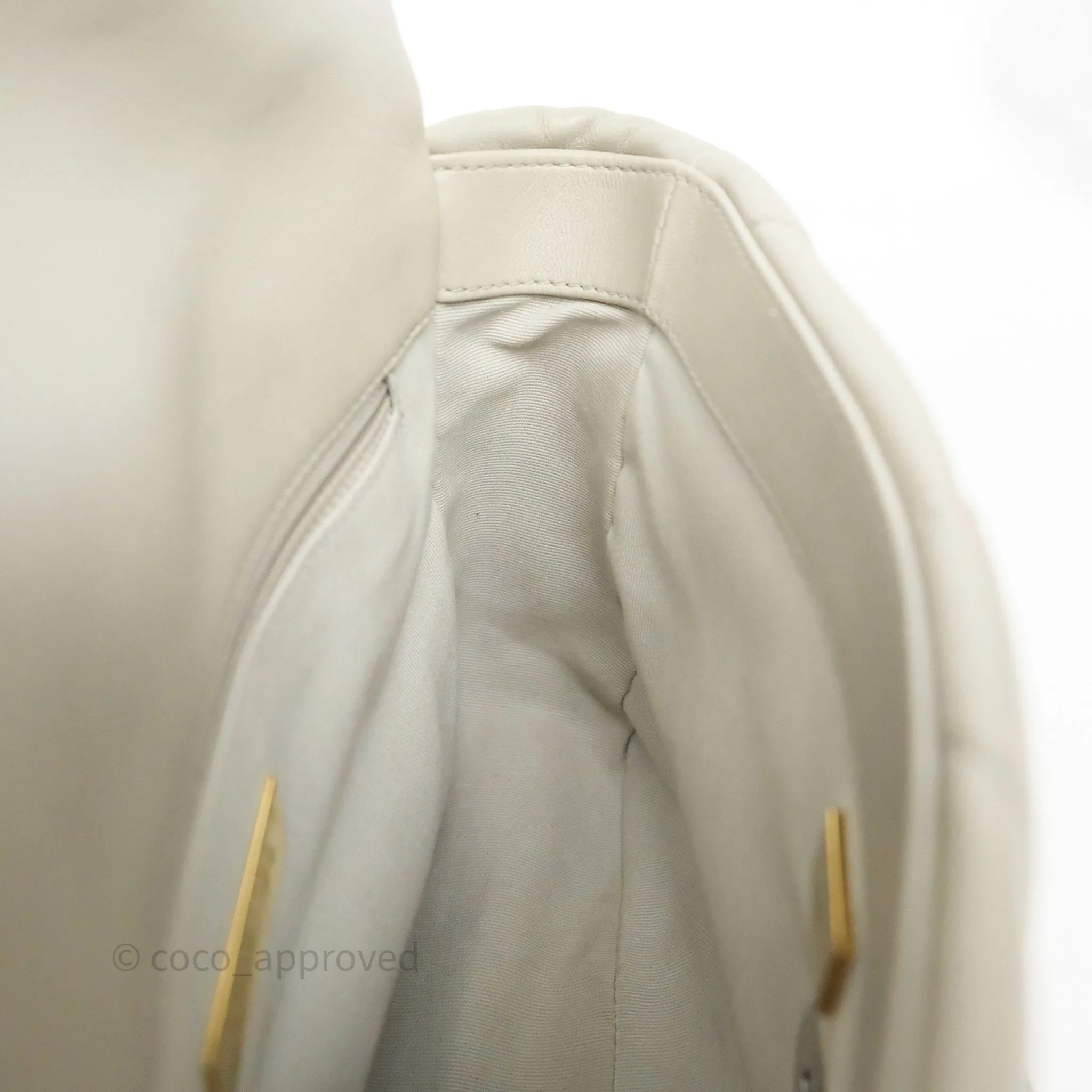 Chanel 19 Small Sage Grey Mixed Hardware
