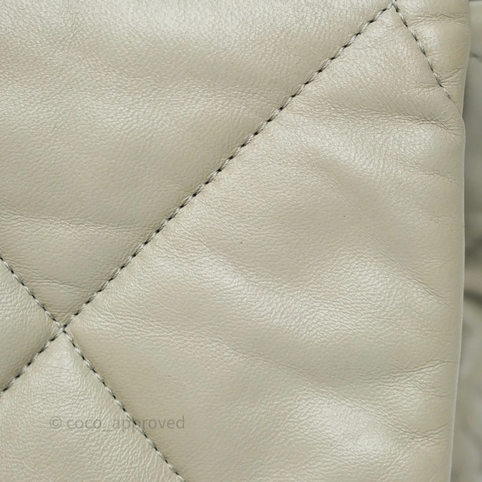Chanel 19 Small Sage Grey Mixed Hardware