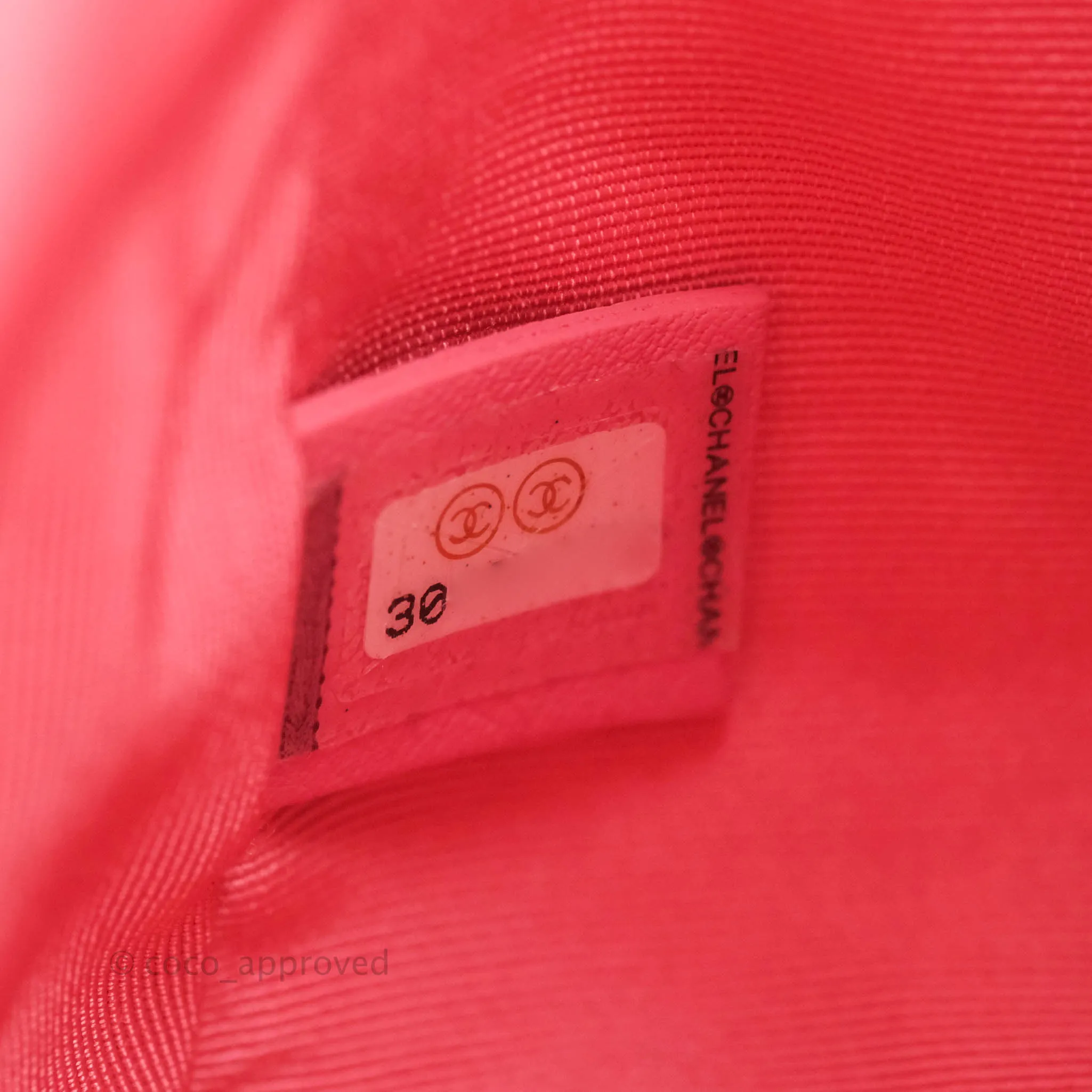Chanel 19 Small Tweed Pink Mixed Hardware