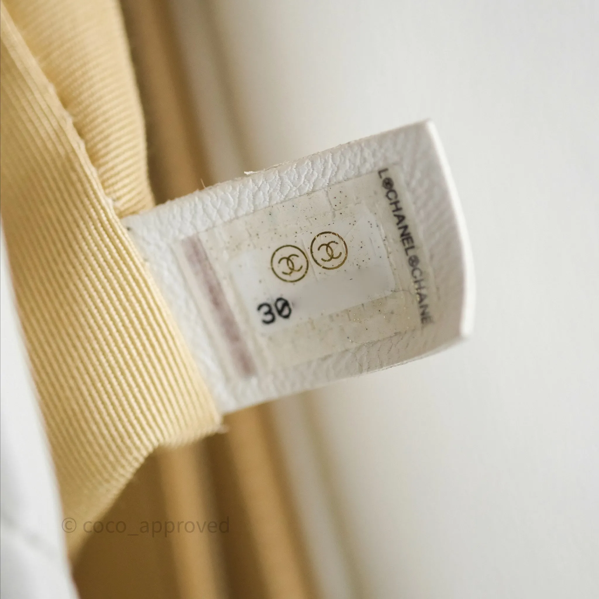 Chanel 19 Small White Mixed Hardware