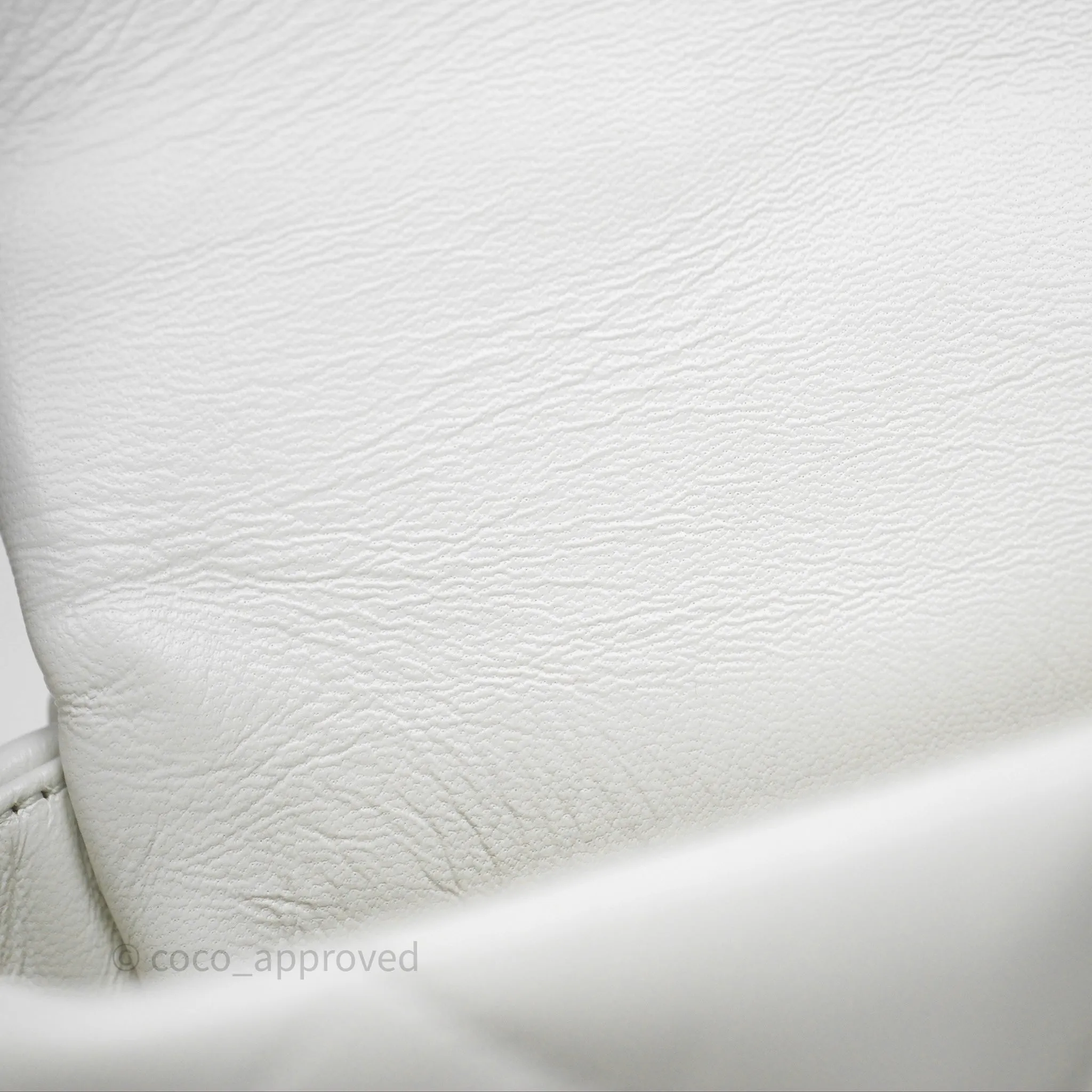 Chanel 19 Small White Mixed Hardware