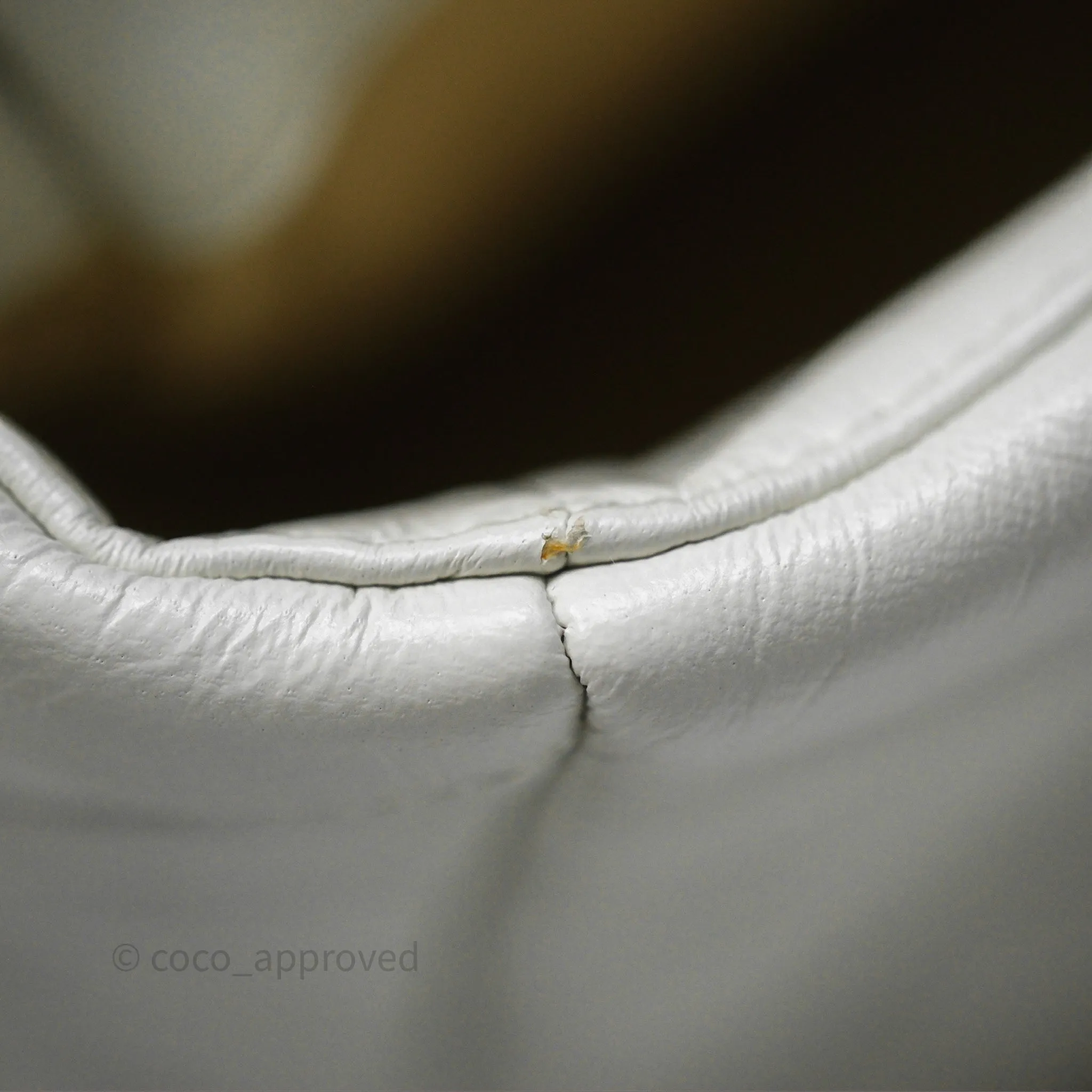 Chanel 19 Small White Mixed Hardware
