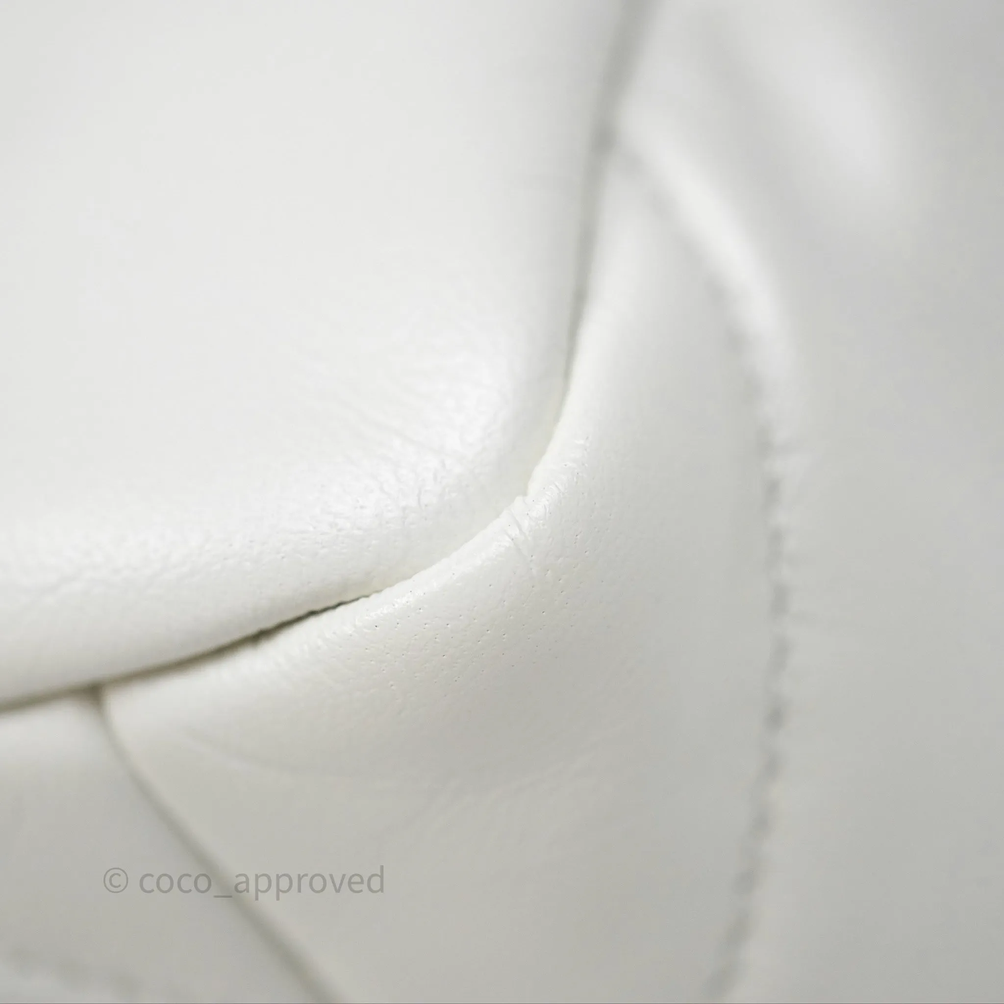 Chanel 19 Small White Mixed Hardware