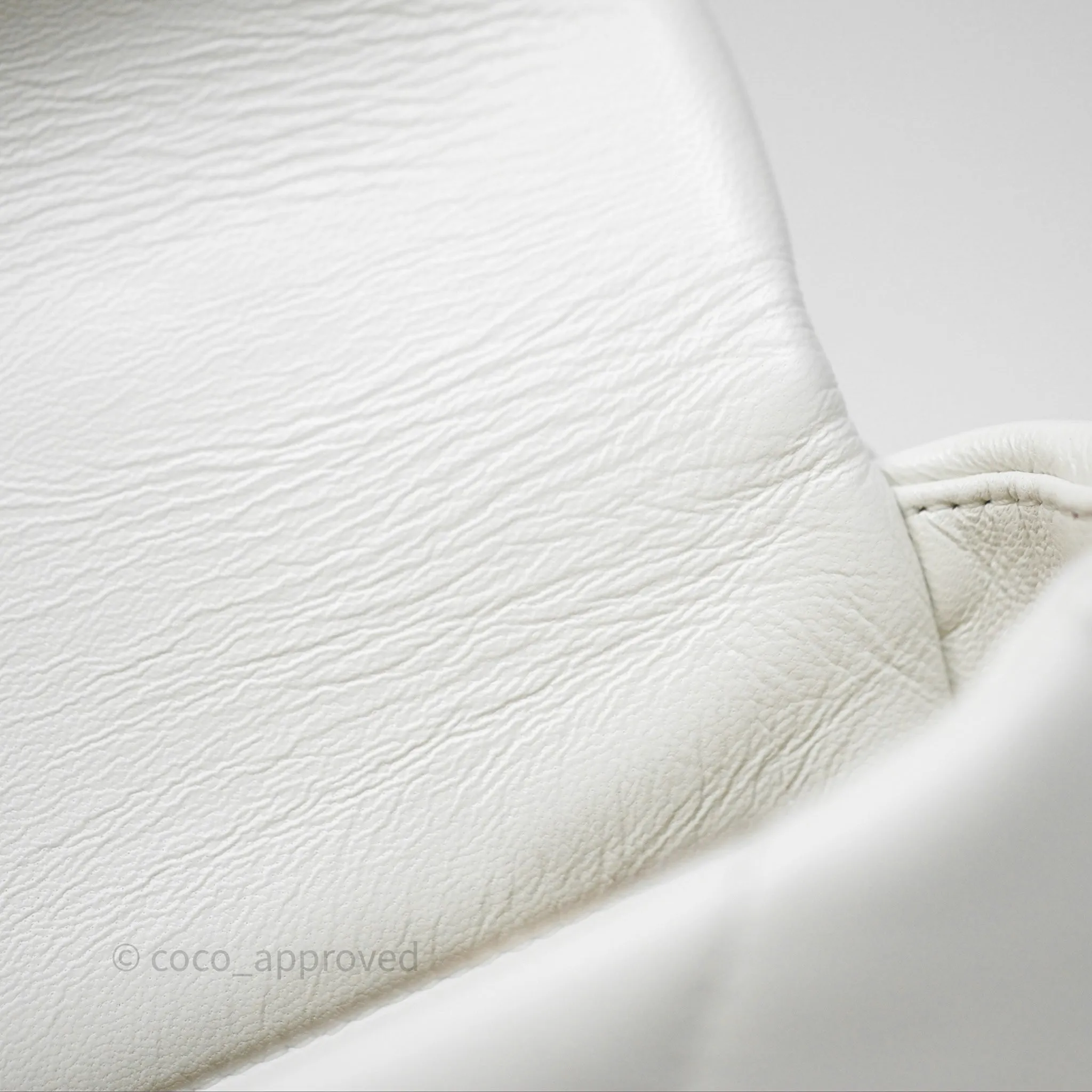 Chanel 19 Small White Mixed Hardware