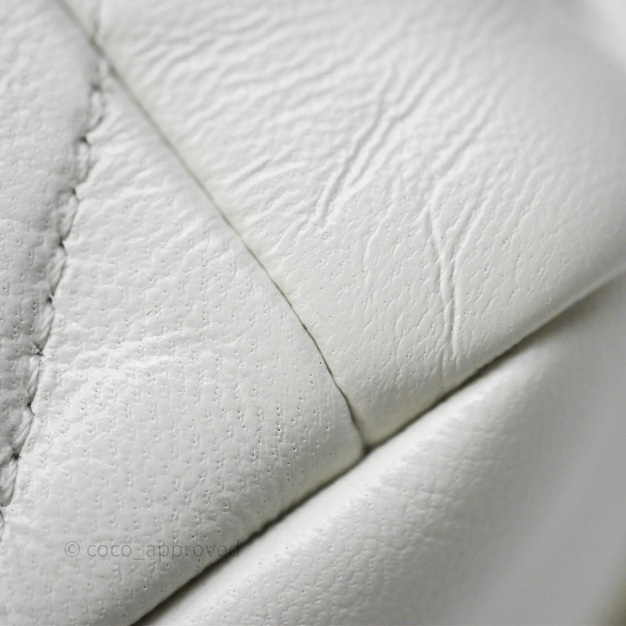 Chanel 19 Small White Mixed Hardware