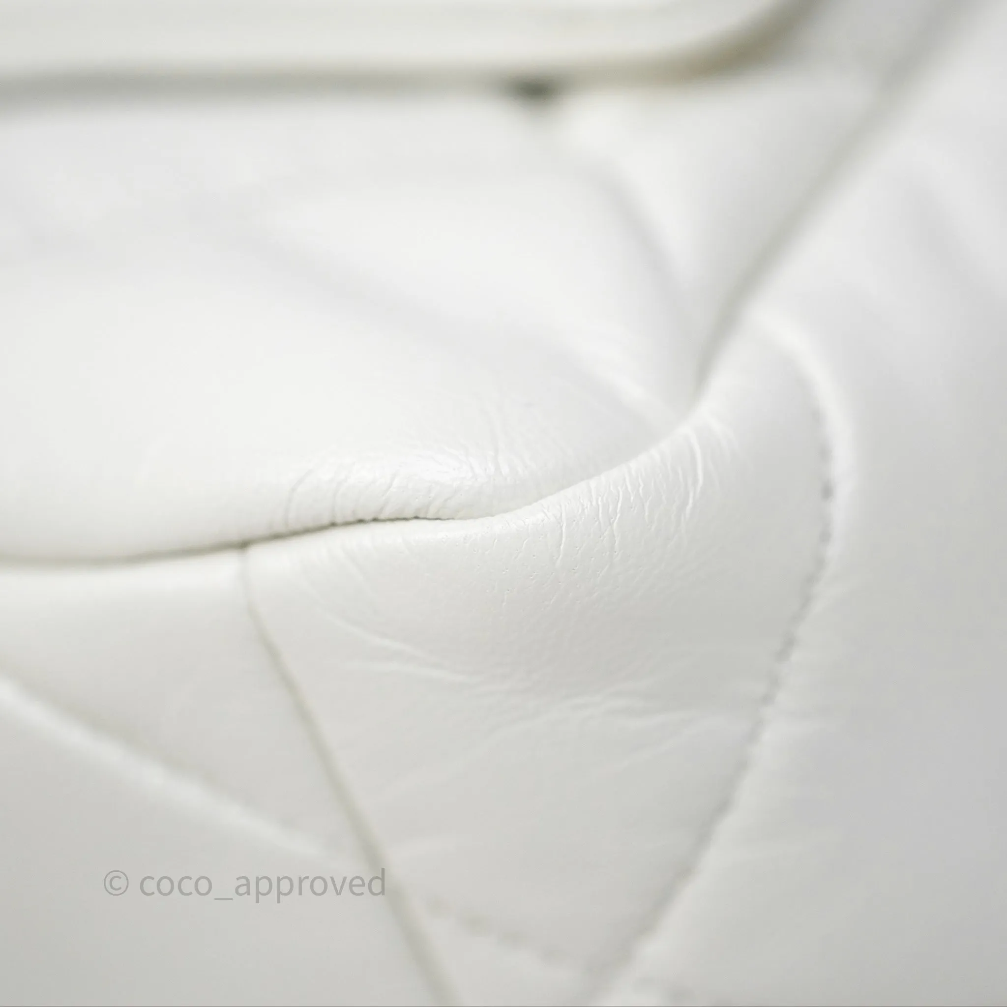 Chanel 19 Small White Mixed Hardware