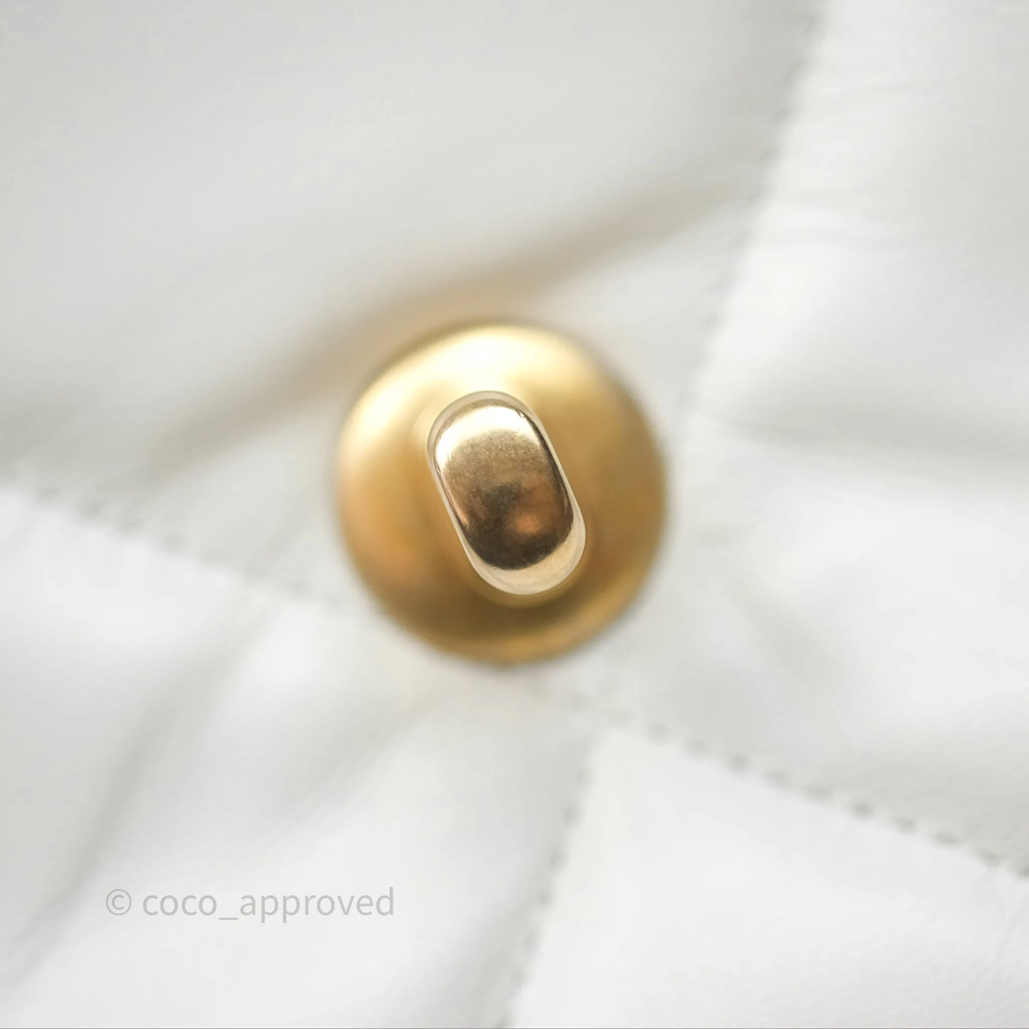 Chanel 19 Small White Mixed Hardware