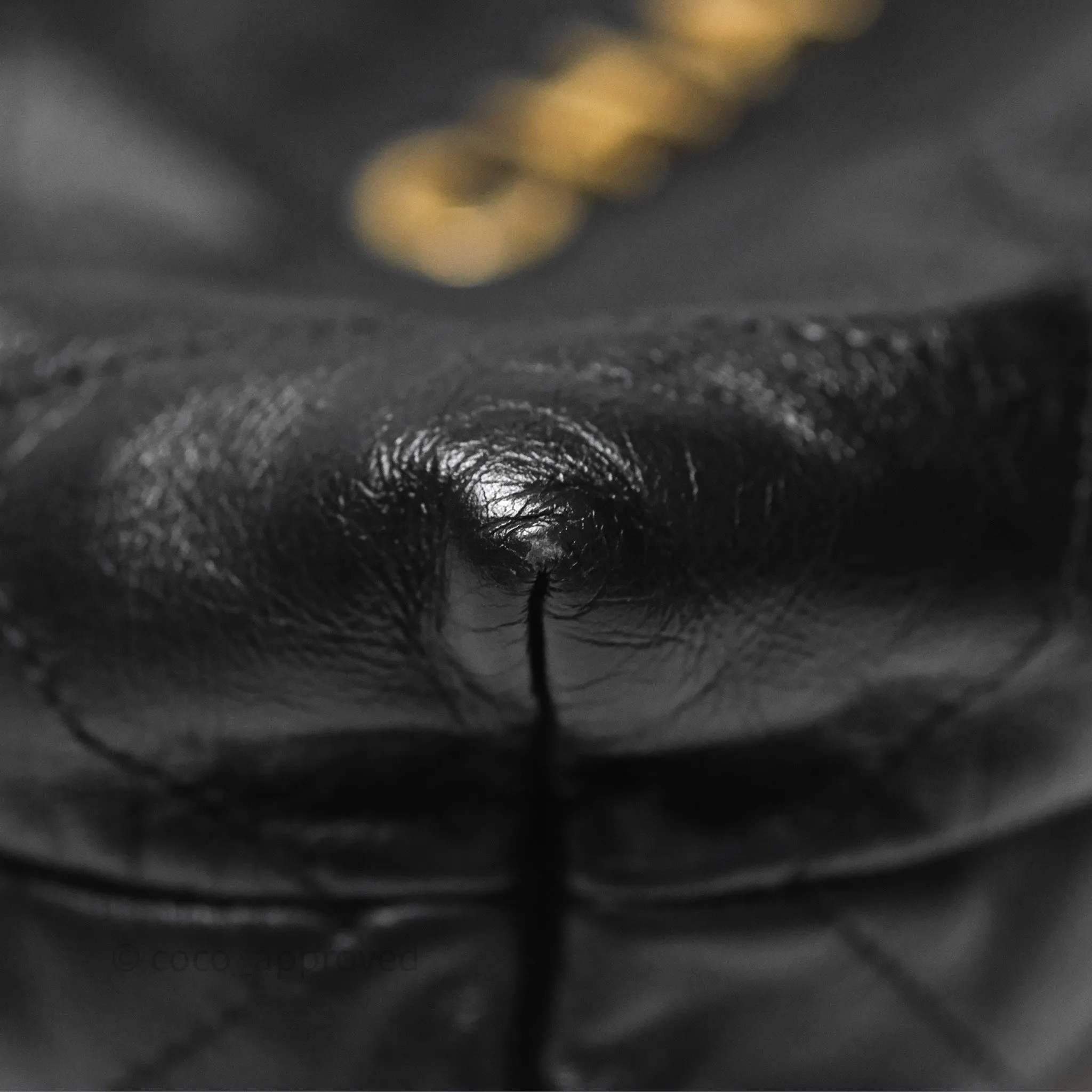 Chanel 22 Small Black Shiny Calfskin Aged Gold Hardware