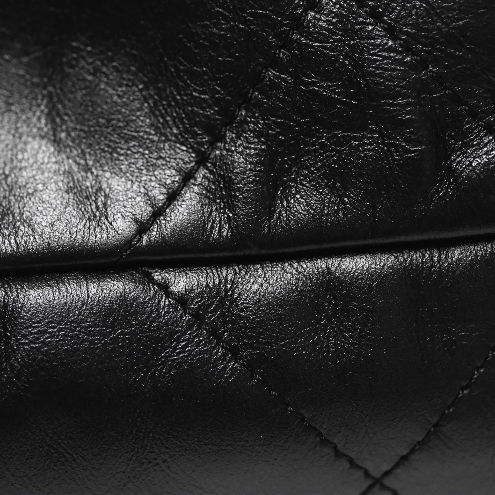 Chanel 22 Small Black Shiny Calfskin Aged Gold Hardware