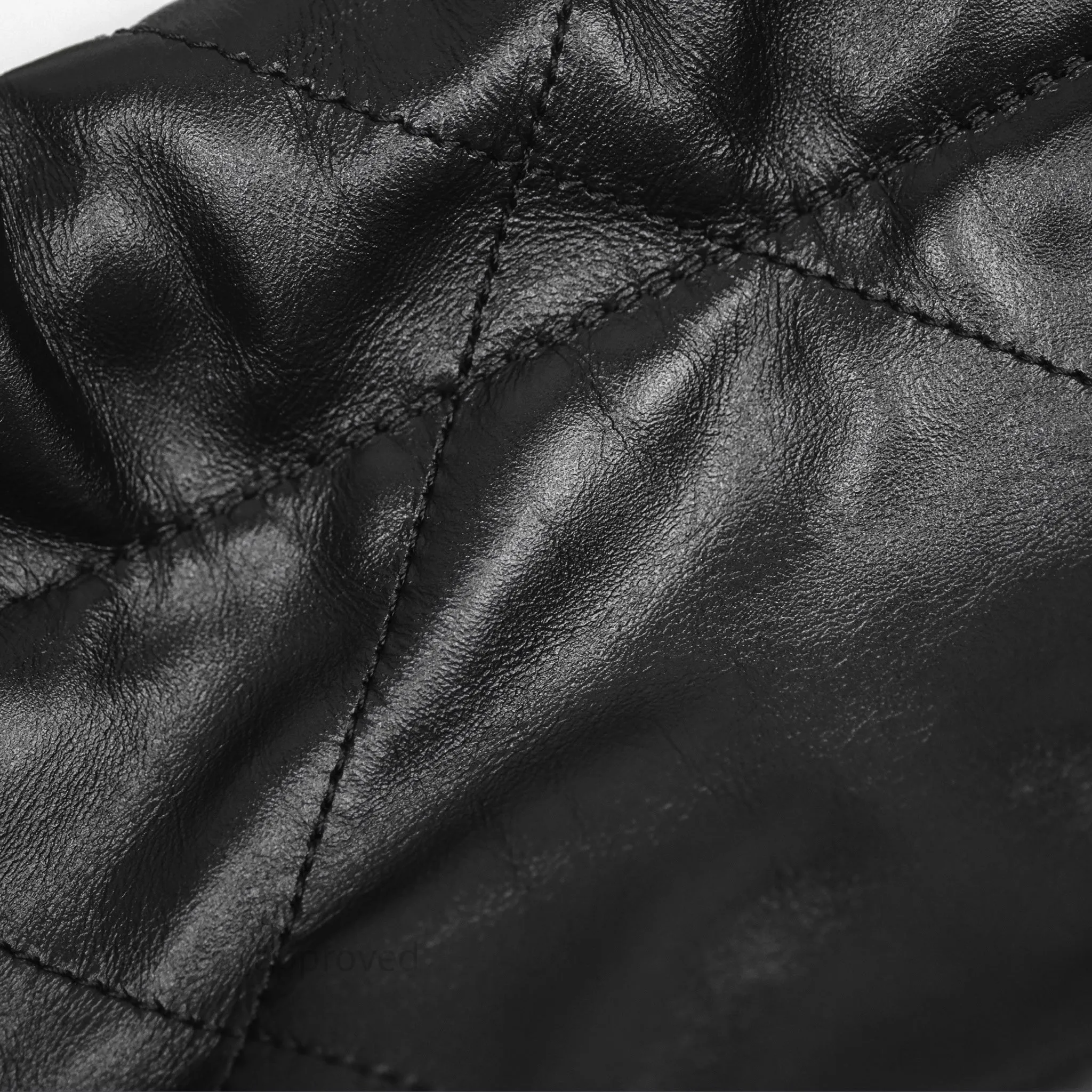 Chanel 22 Small Black Shiny Calfskin Aged Gold Hardware