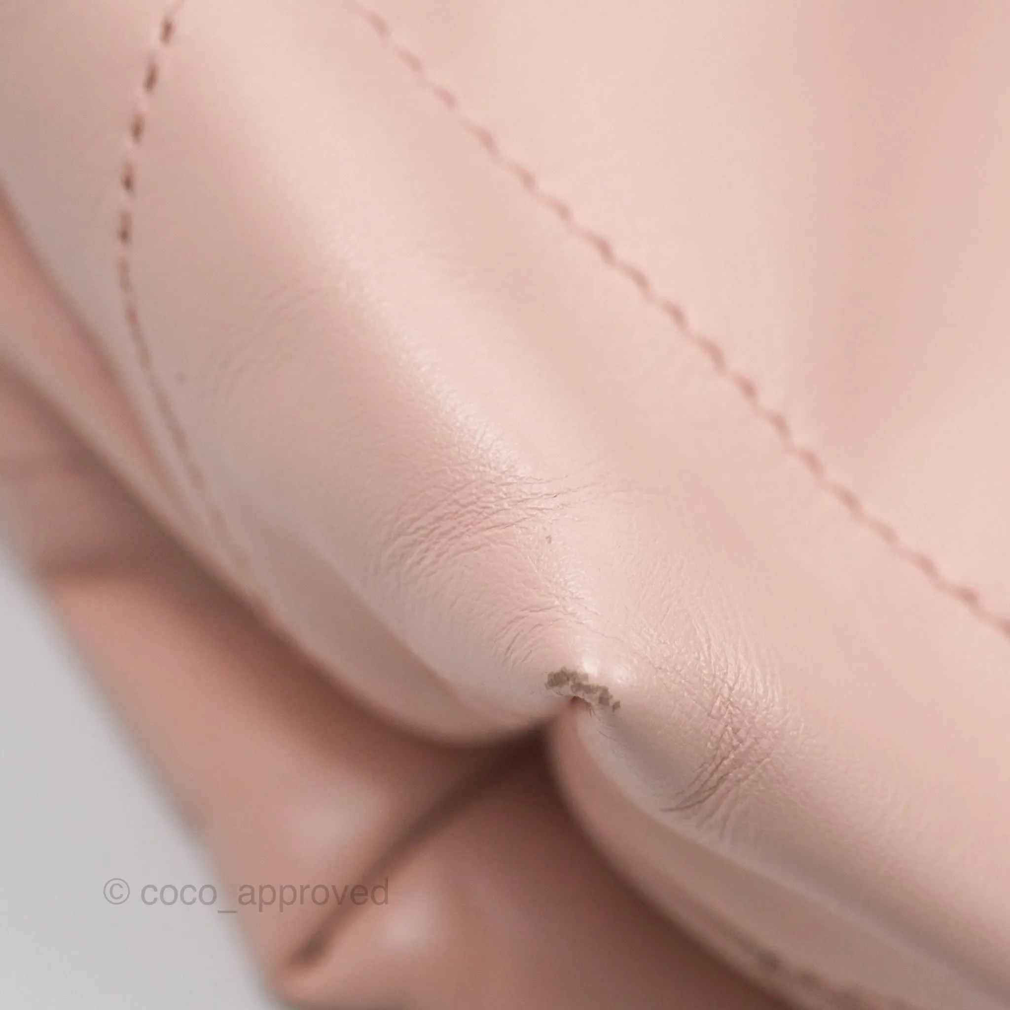 Chanel 22 Small Quilted Pink Shiny Crumpled Calfskin Aged Gold Hardware
