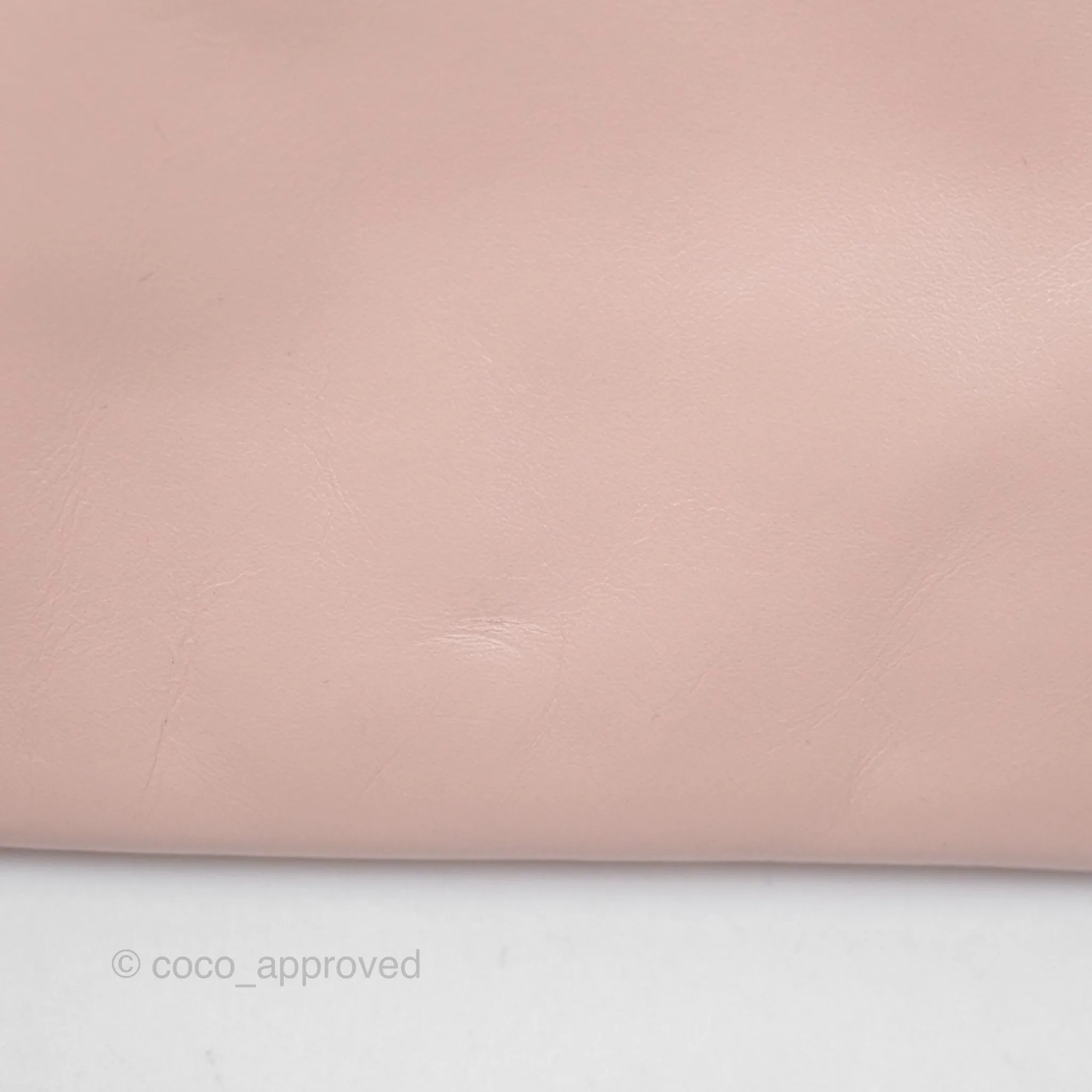 Chanel 22 Small Quilted Pink Shiny Crumpled Calfskin Aged Gold Hardware