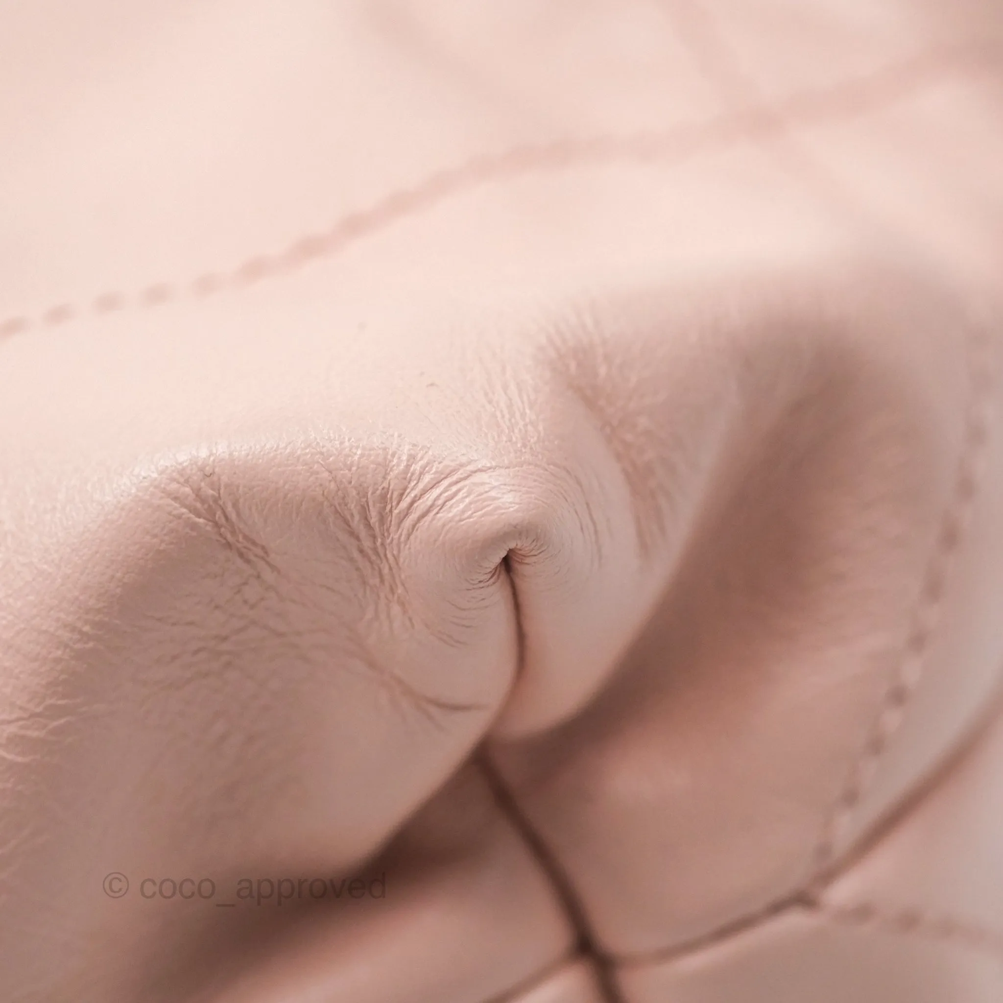 Chanel 22 Small Quilted Pink Shiny Crumpled Calfskin Aged Gold Hardware