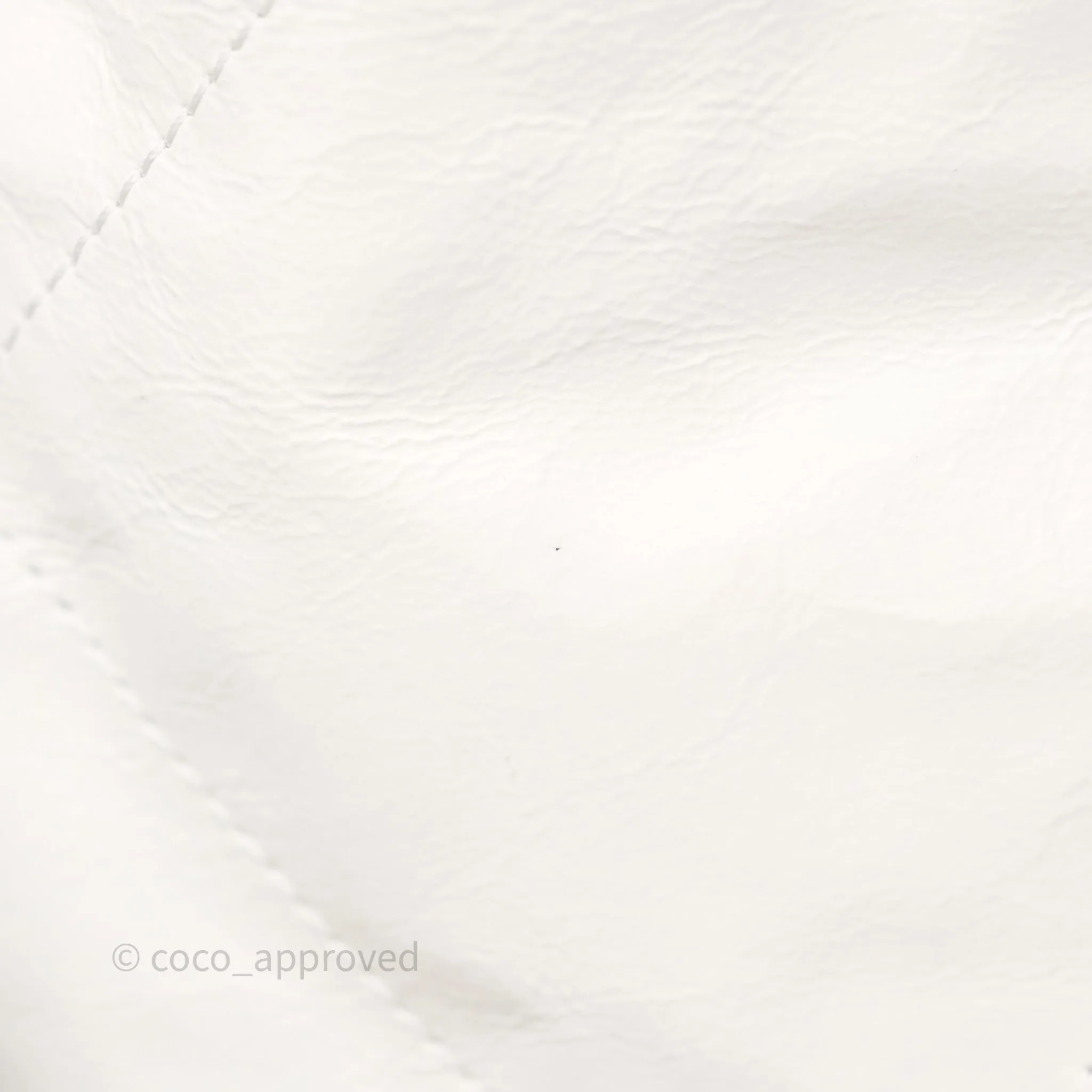 Chanel 22 Small White Aged Calfskin Black Logo Aged Gold Hardware