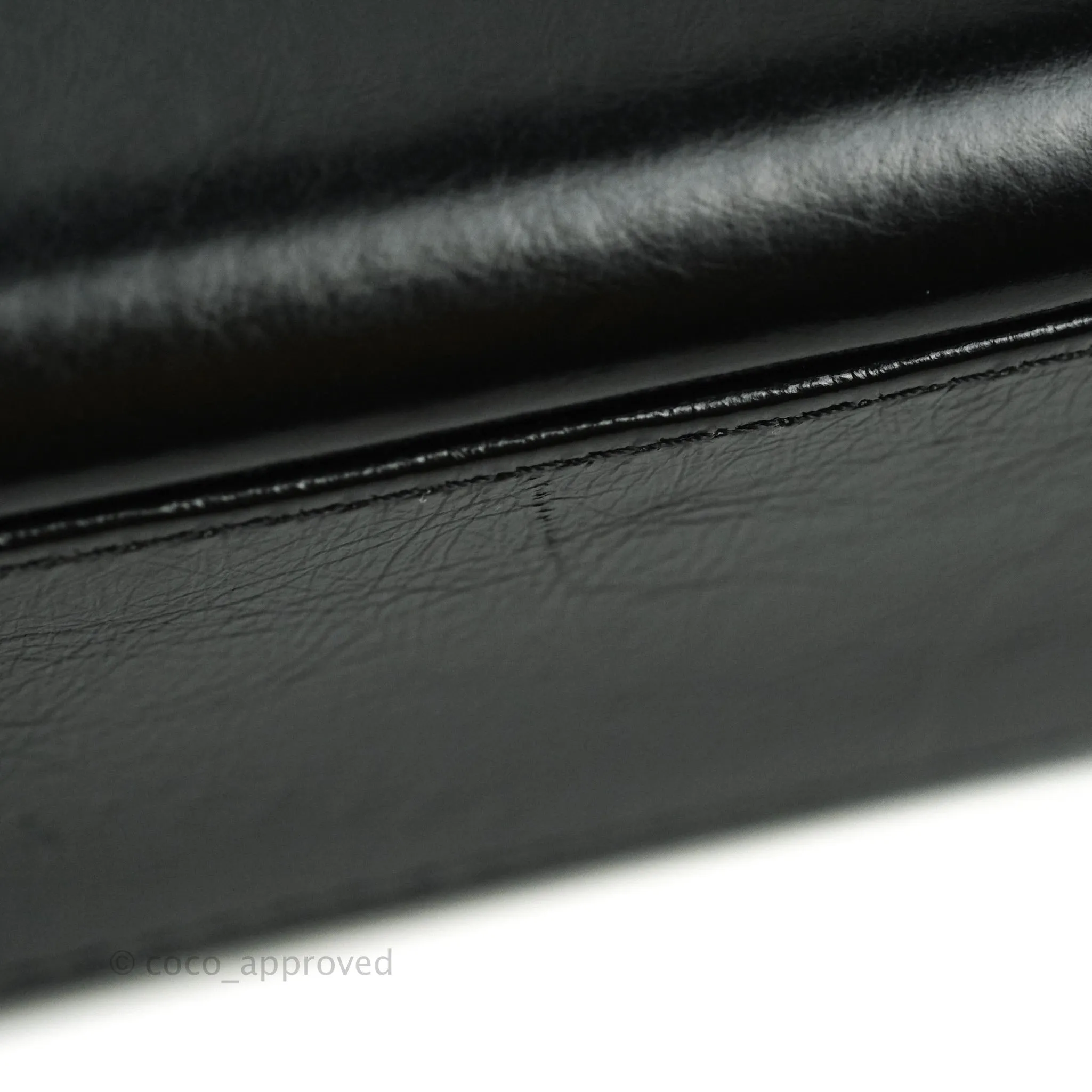 Chanel Medium Gabrielle Tweed Beige Black Calfskin
