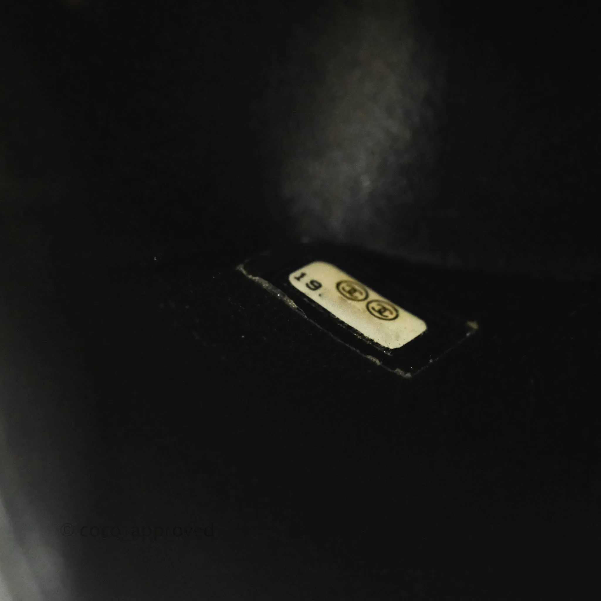 Chanel Mini Rectangular Flap Bag Valentine Limited Edition Black Lambskin Gold Hardware