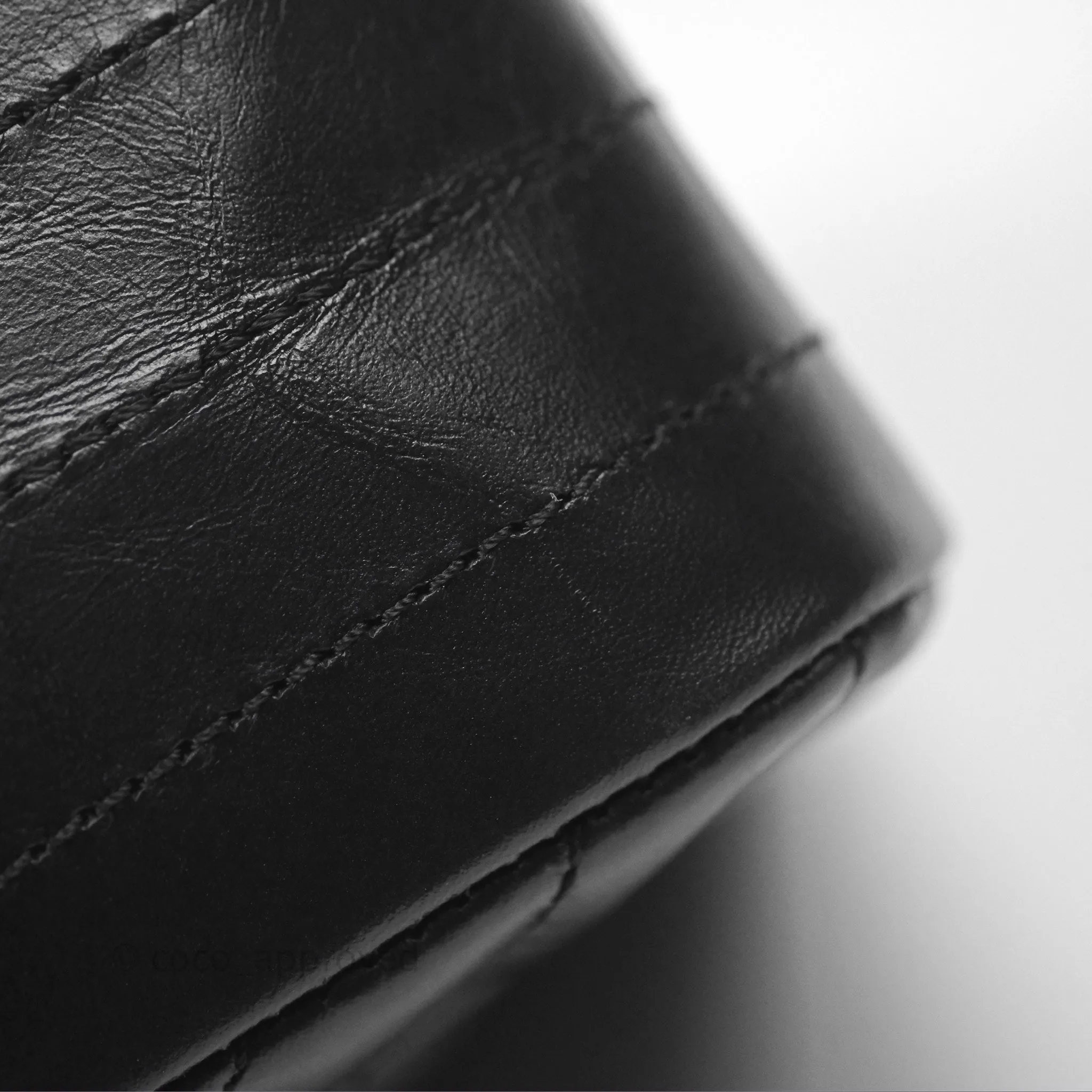 Chanel Mini Reissue 224 So Black Chevron Calfskin