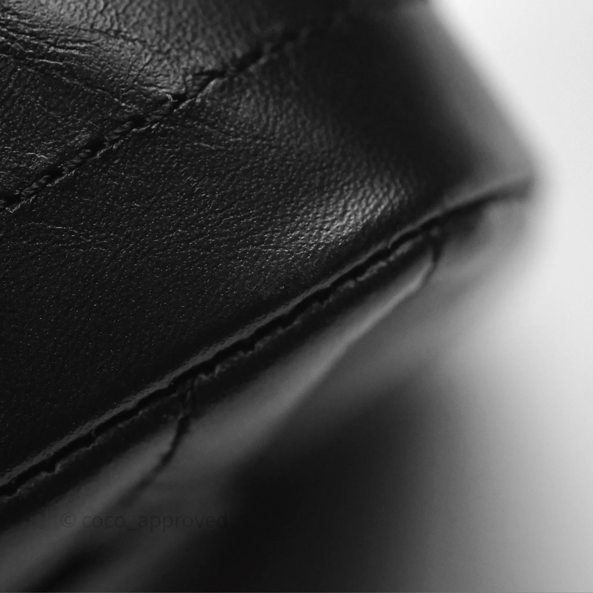 Chanel Mini Reissue 224 So Black Chevron Calfskin