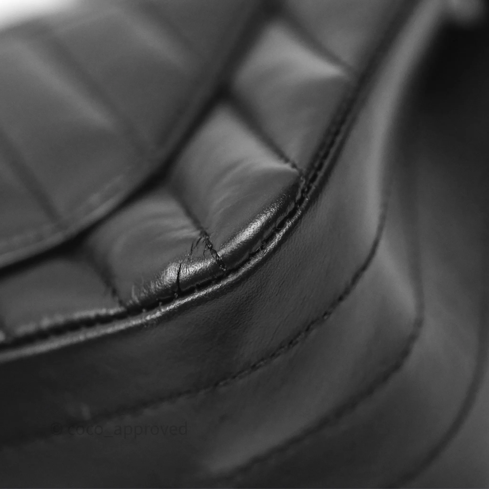 Chanel Mini Reissue 224 So Black Chevron Calfskin