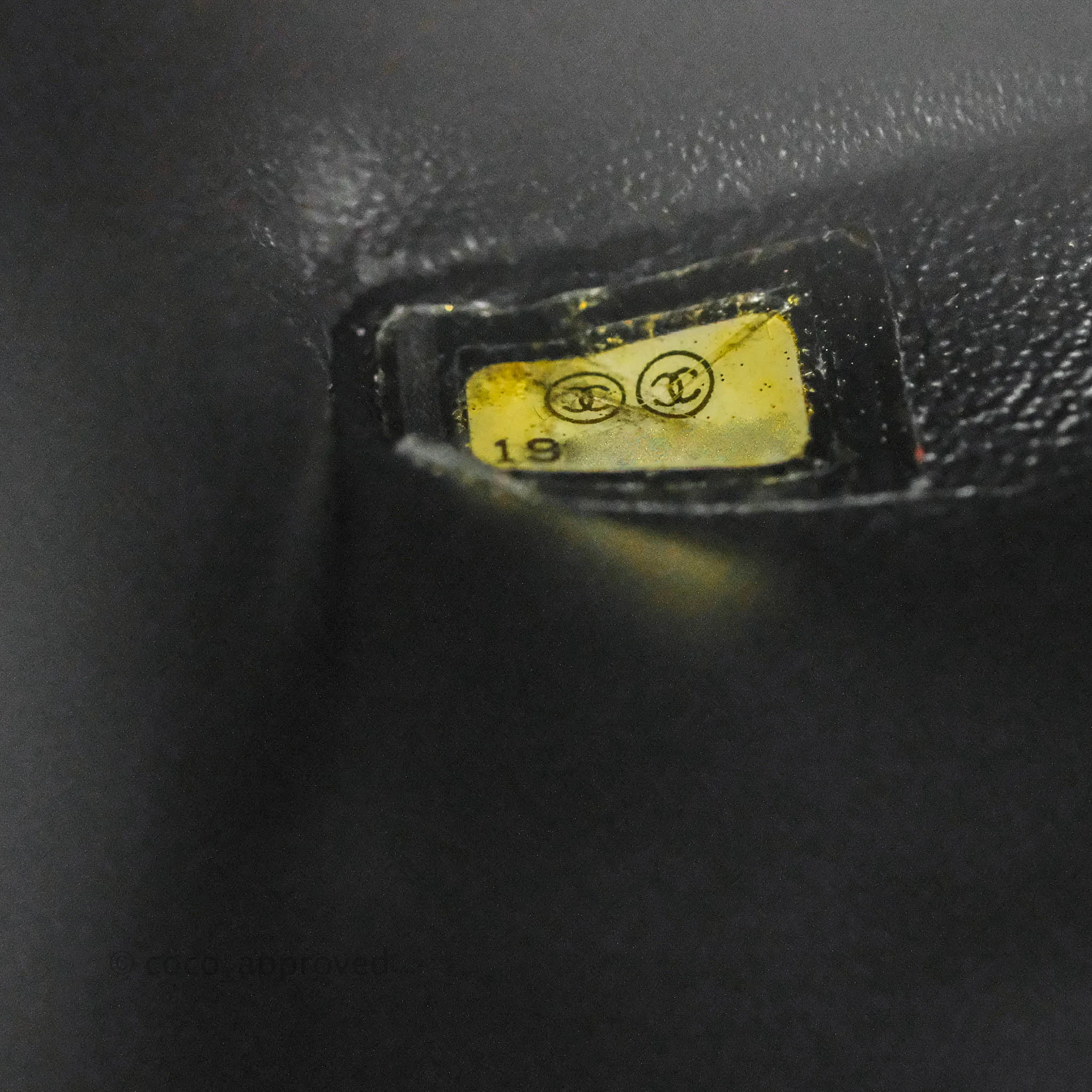Chanel M/L Medium Flap Bag Valentine Limited Edition Black Lambskin Gold Hardware
