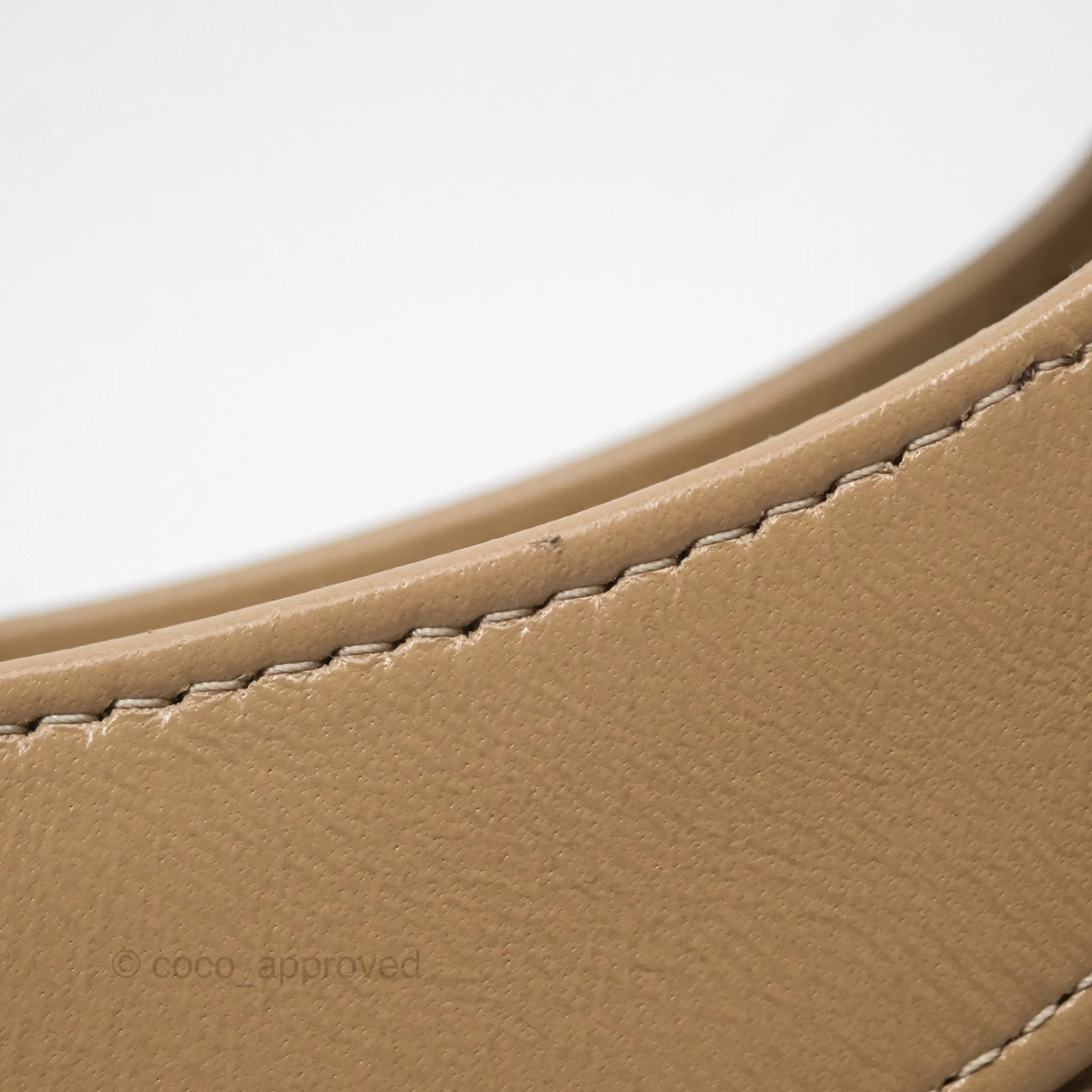 Chanel Nano 31 Beige Shiny Lambskin Gold Hardware