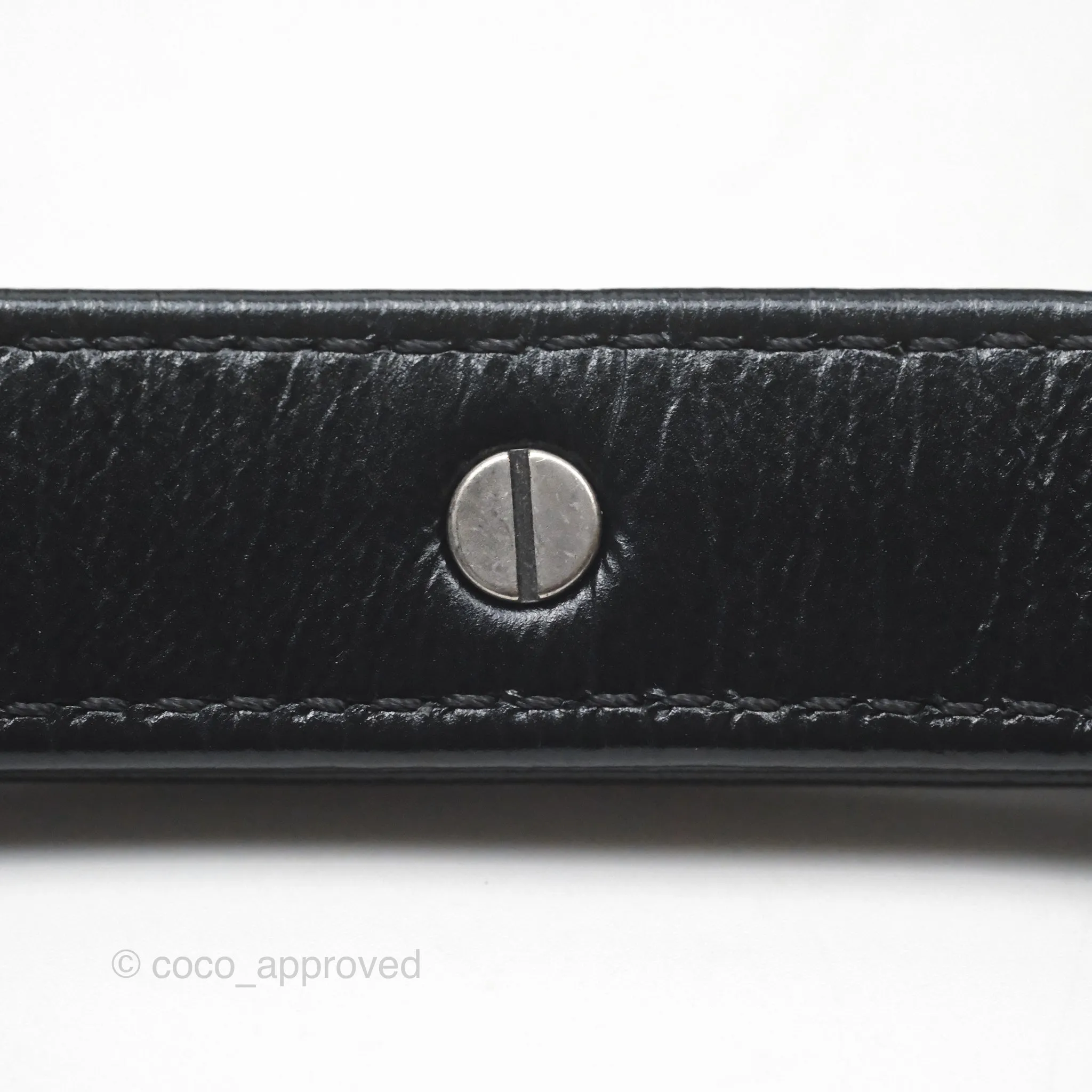 Chanel New Medium Gabrielle Hobo Quilted Navy Black Aged Calfskin