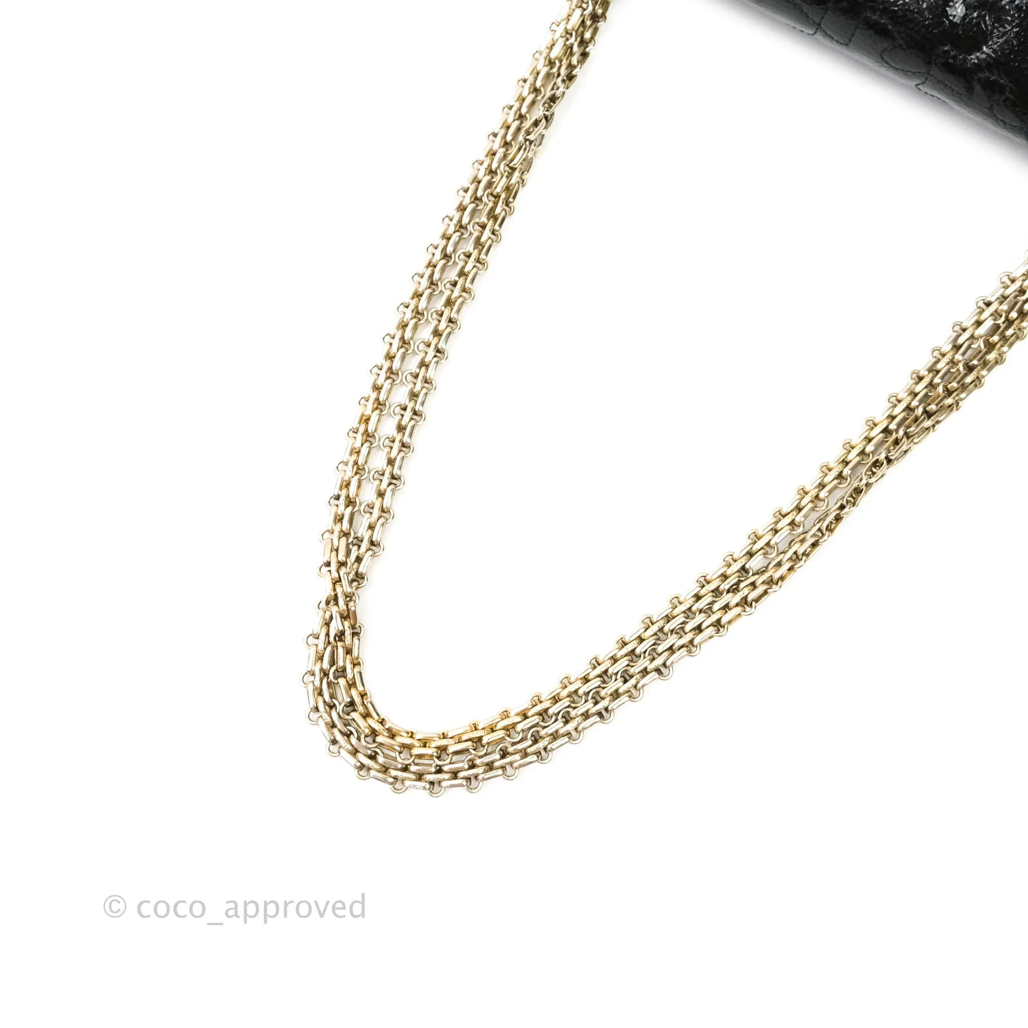 Chanel Puzzle 2.55 Reissue East West Flap Dark Green Patent Gold Hardware