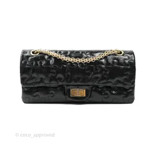 Chanel Puzzle 2.55 Reissue East West Flap Dark Green Patent Gold Hardware