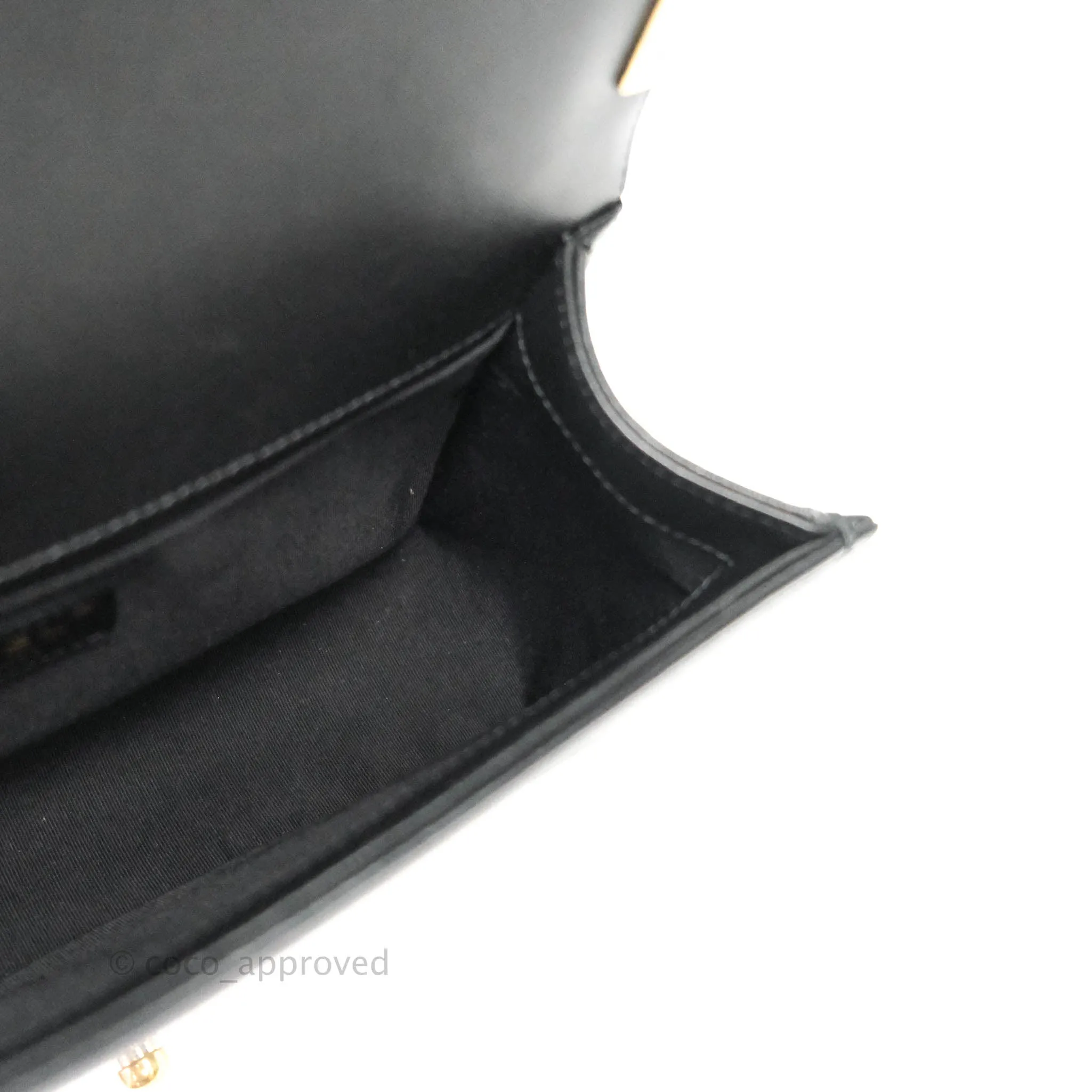 Chanel Quilted Medium Lambskin Boy Flap Aged Gold Hardware