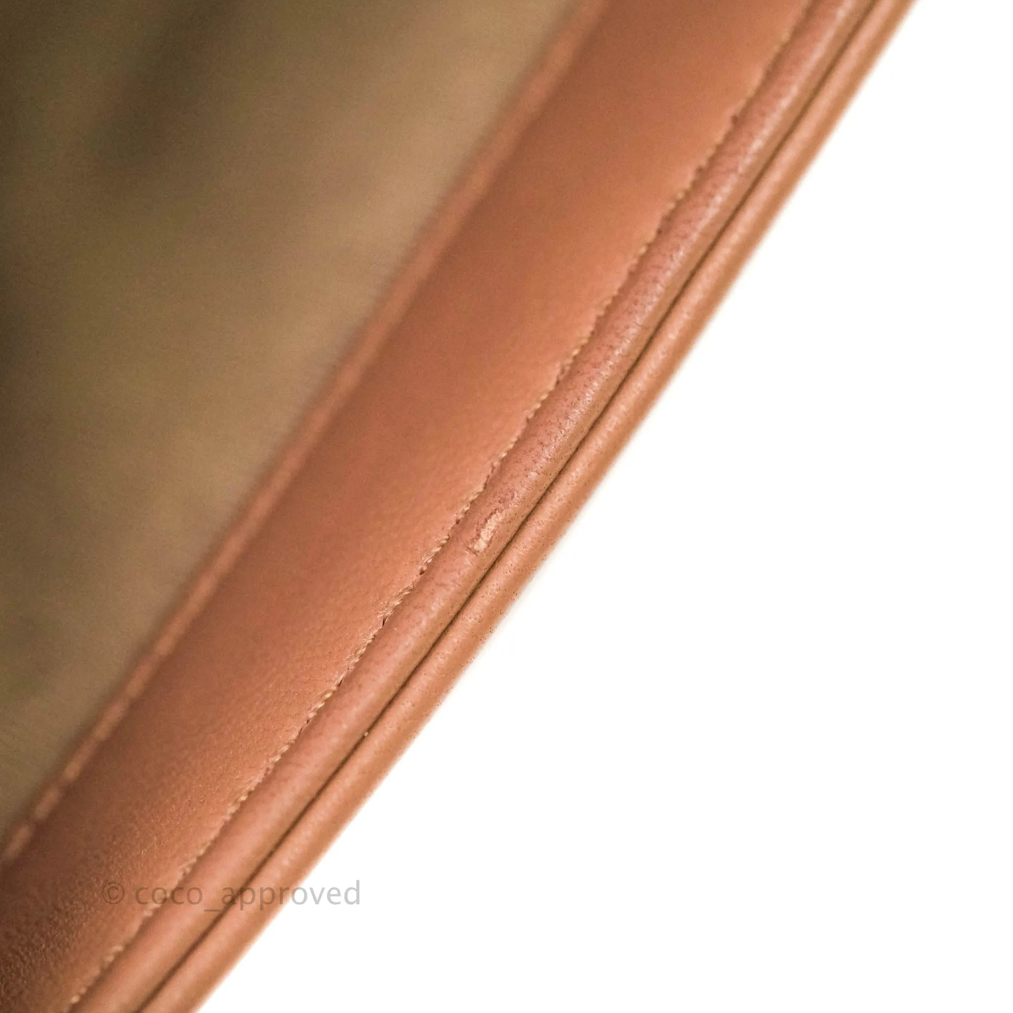 Chanel Quilted Medium Lambskin Boy Flap Pink Aged Gold Hardware
