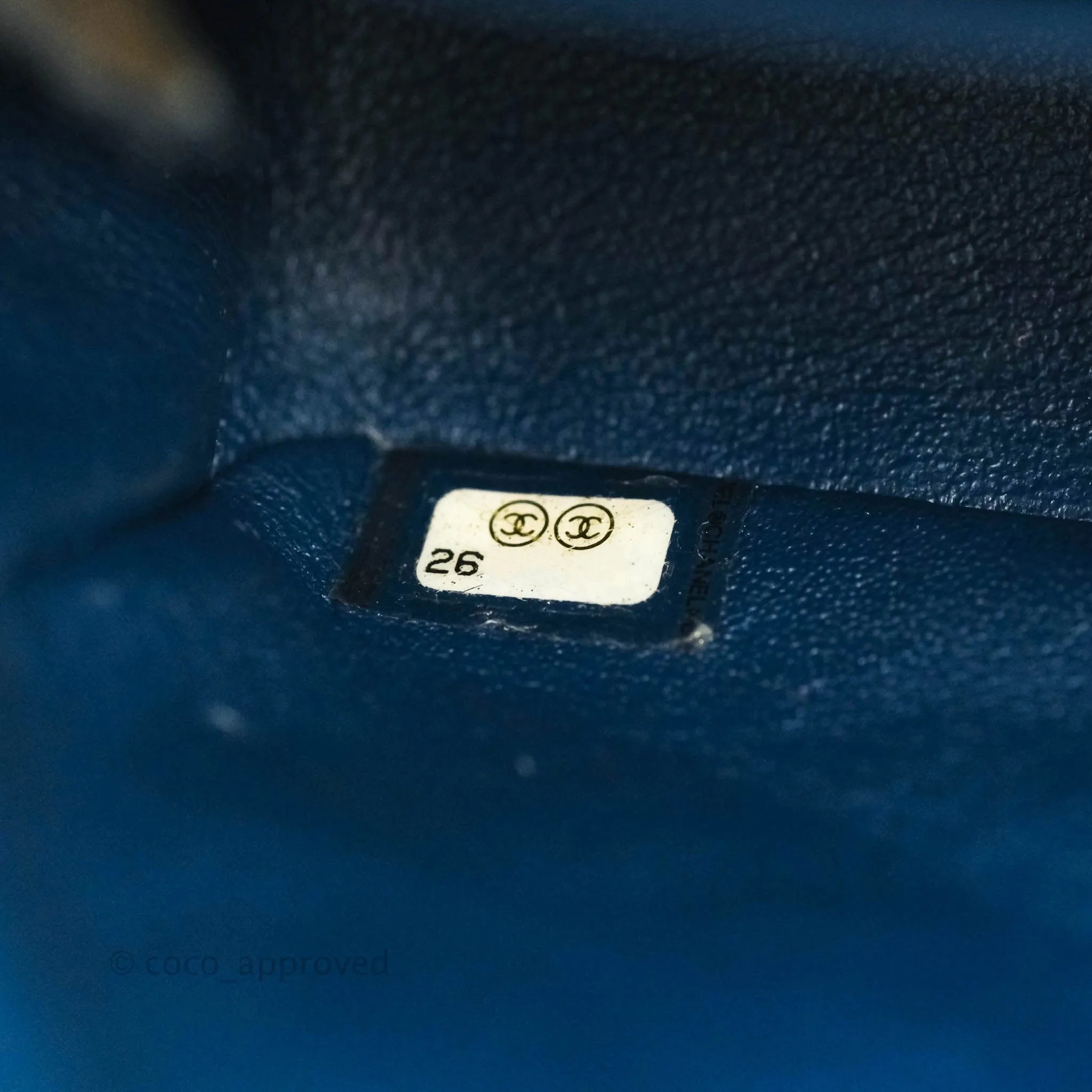 Chanel Quilted Mini Rectangular Navy Tweed Gold Hardware