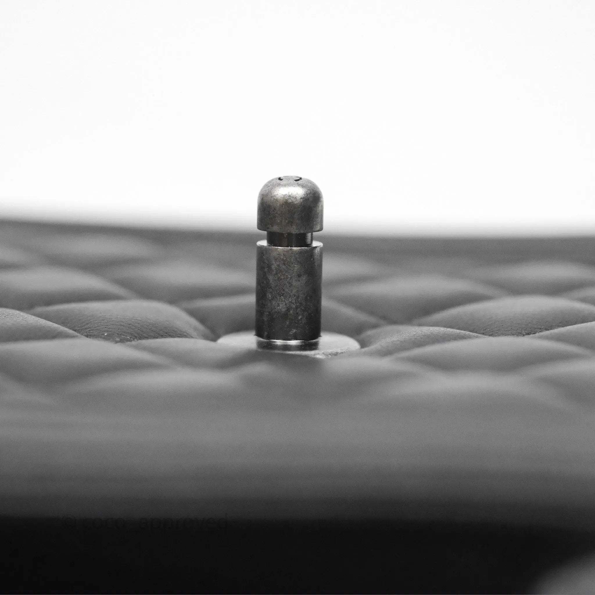 Chanel Quilted North South Boy Flap Black Calfskin Ruthenium Hardware