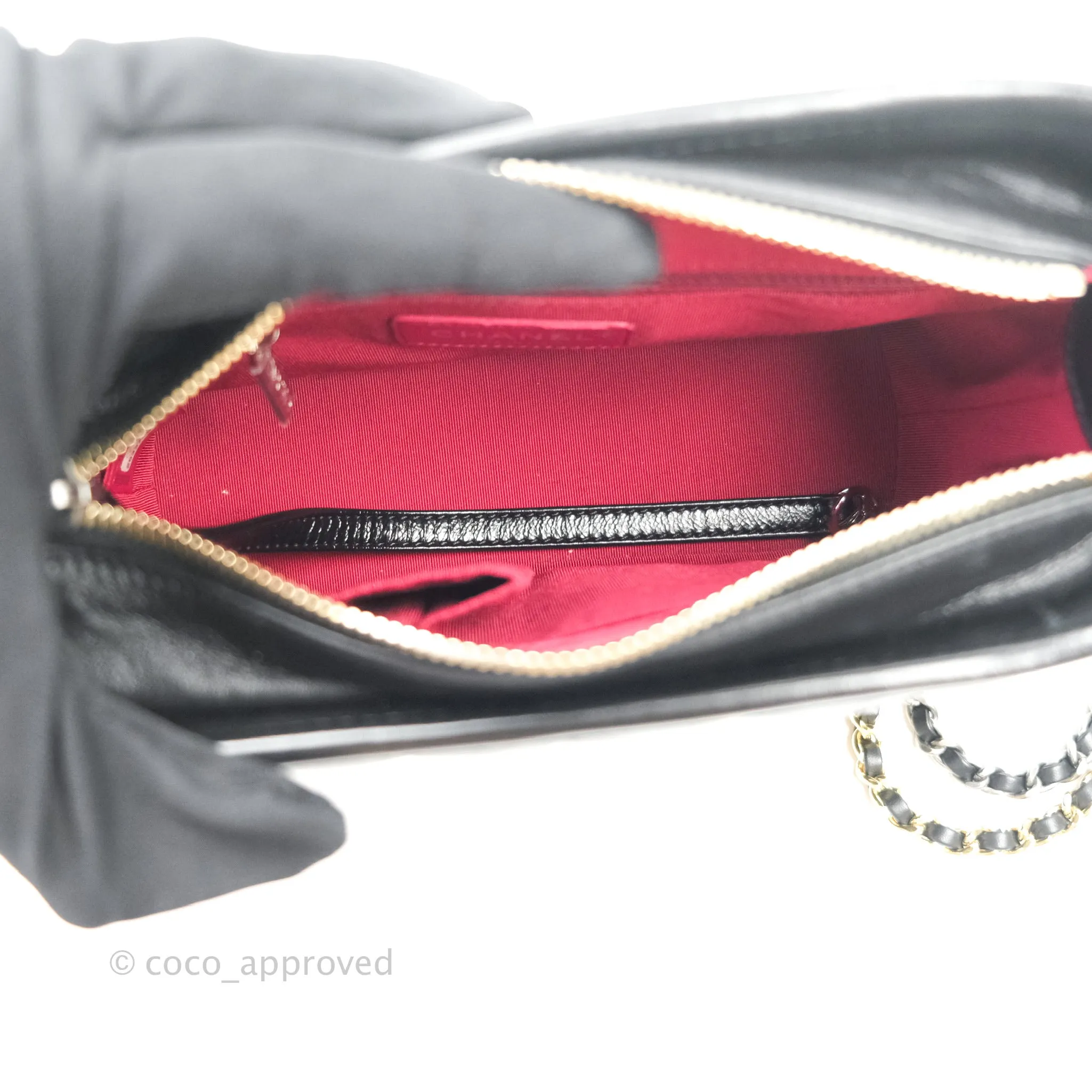 Chanel Quilted Small Aged Calfskin Black Gabrielle Hobo Mixed Hardware