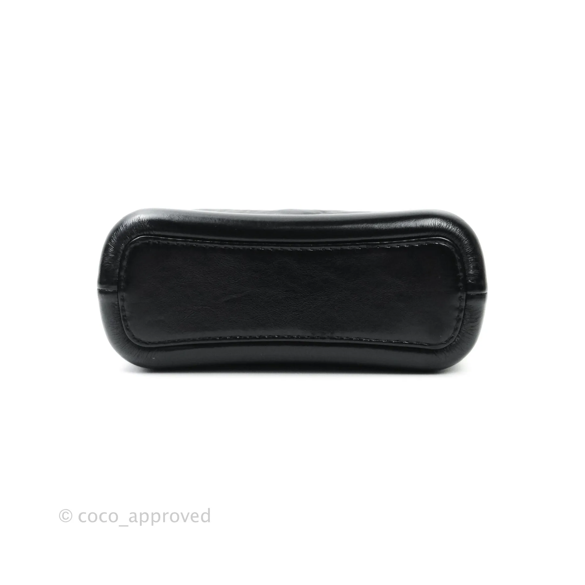 Chanel Quilted Small Aged Calfskin Black Gabrielle Hobo Mixed Hardware