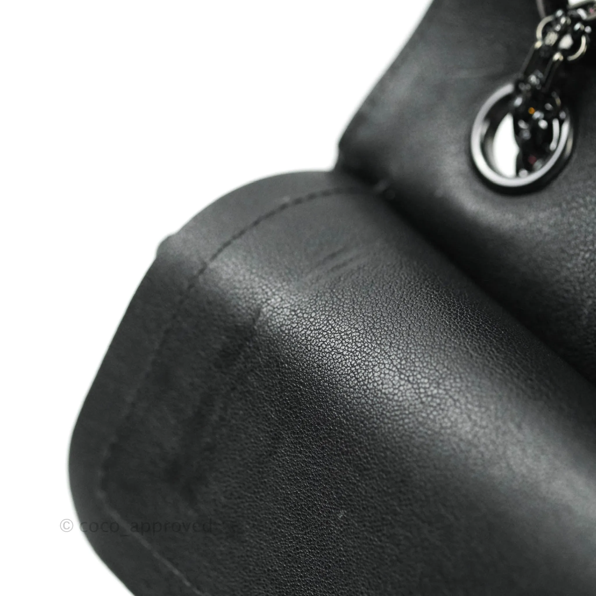 Chanel Reissue Chevron So Black Black Hardware 226