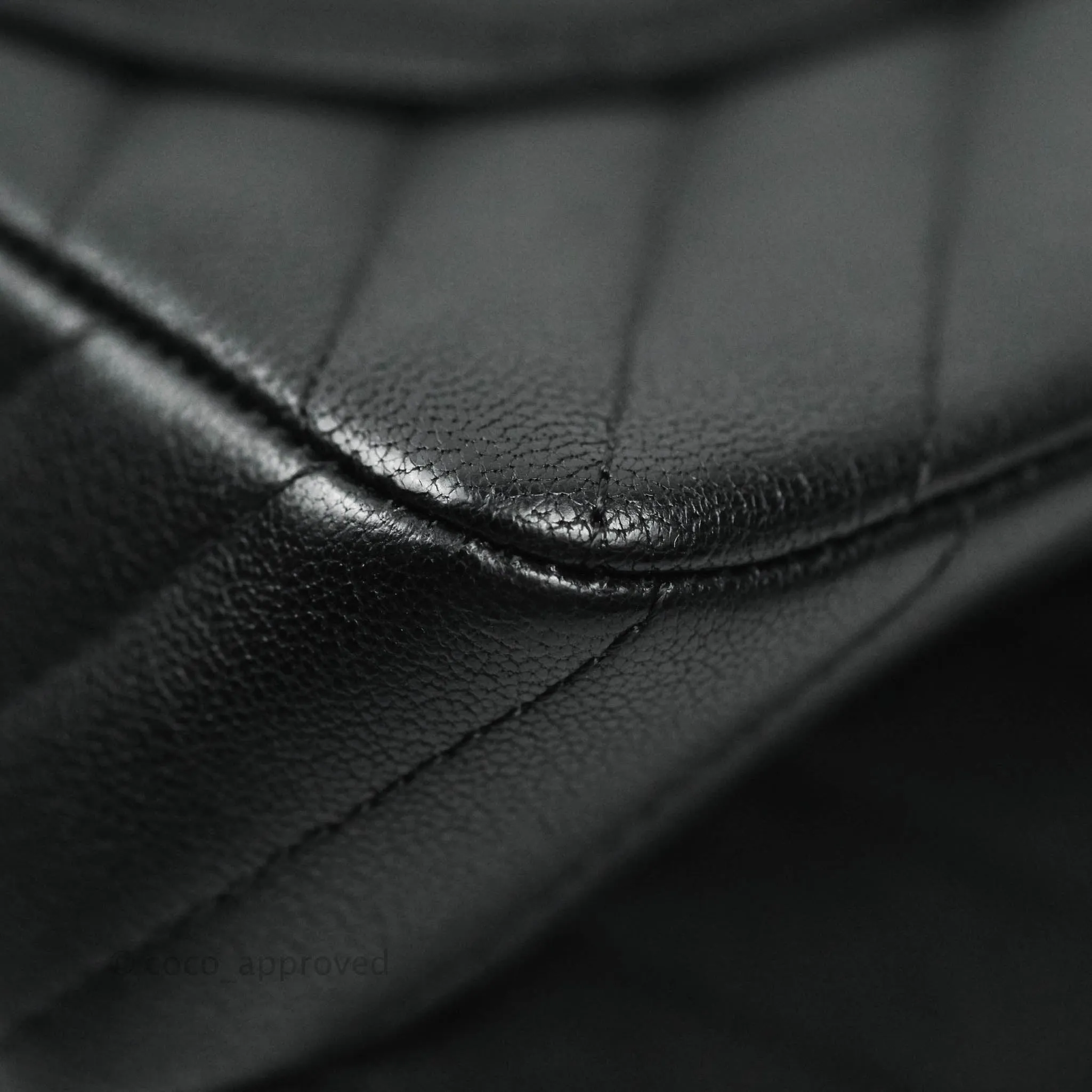 Chanel Reissue Chevron So Black Black Hardware 226
