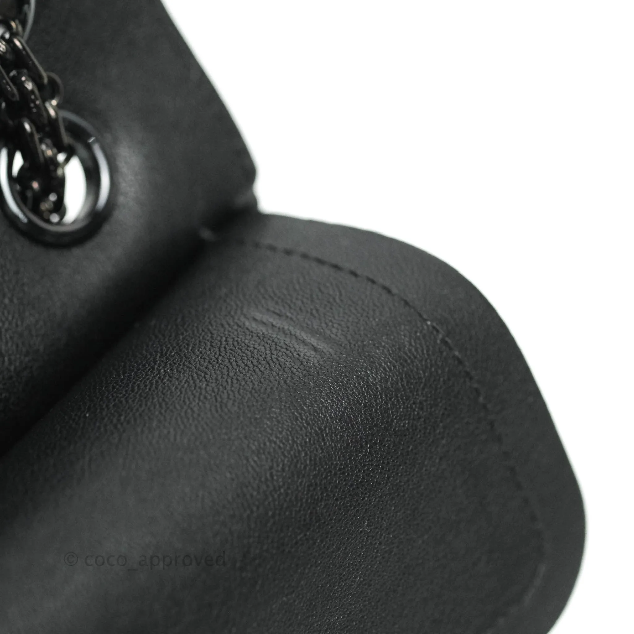 Chanel Reissue Chevron So Black Black Hardware 226