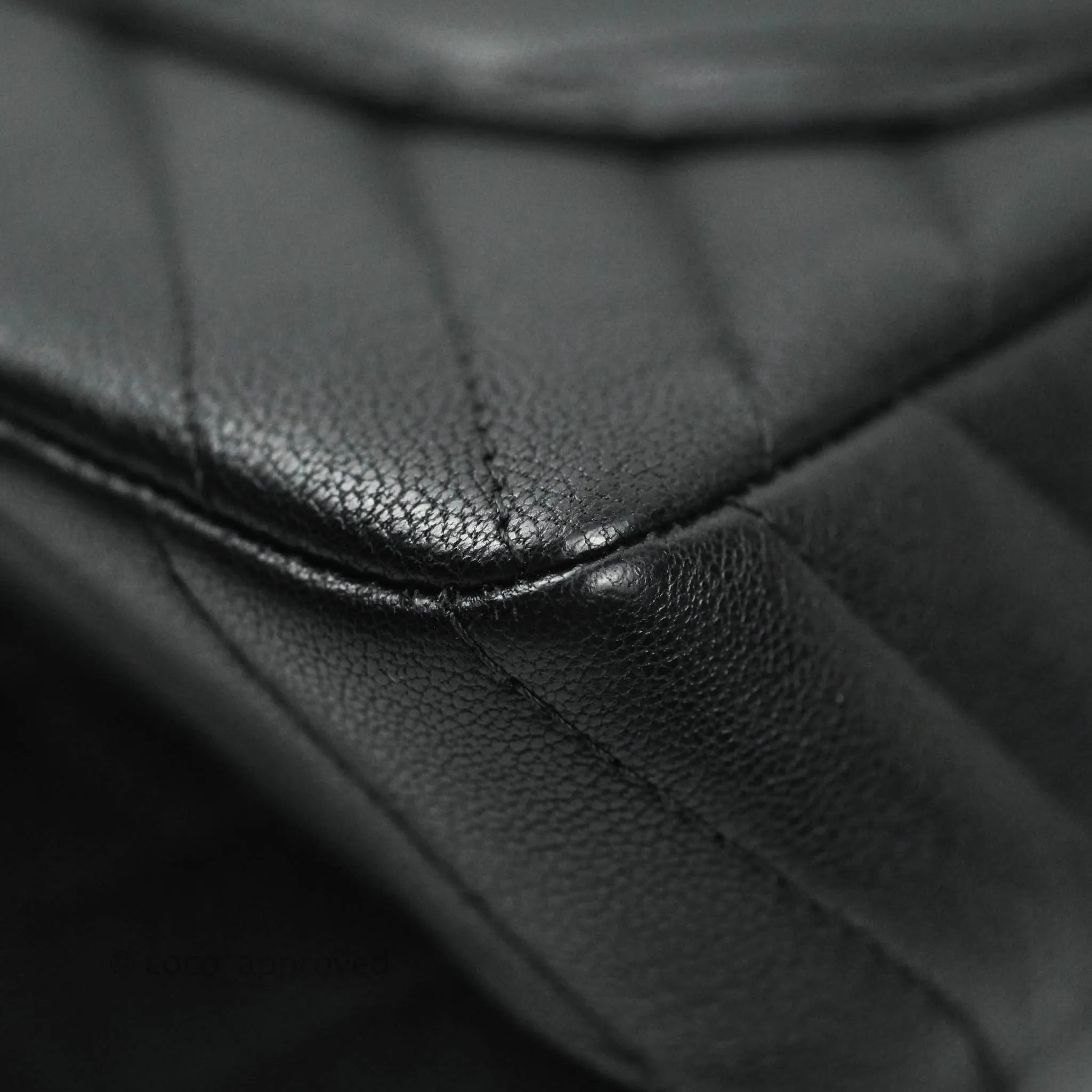 Chanel Reissue Chevron So Black Black Hardware 226