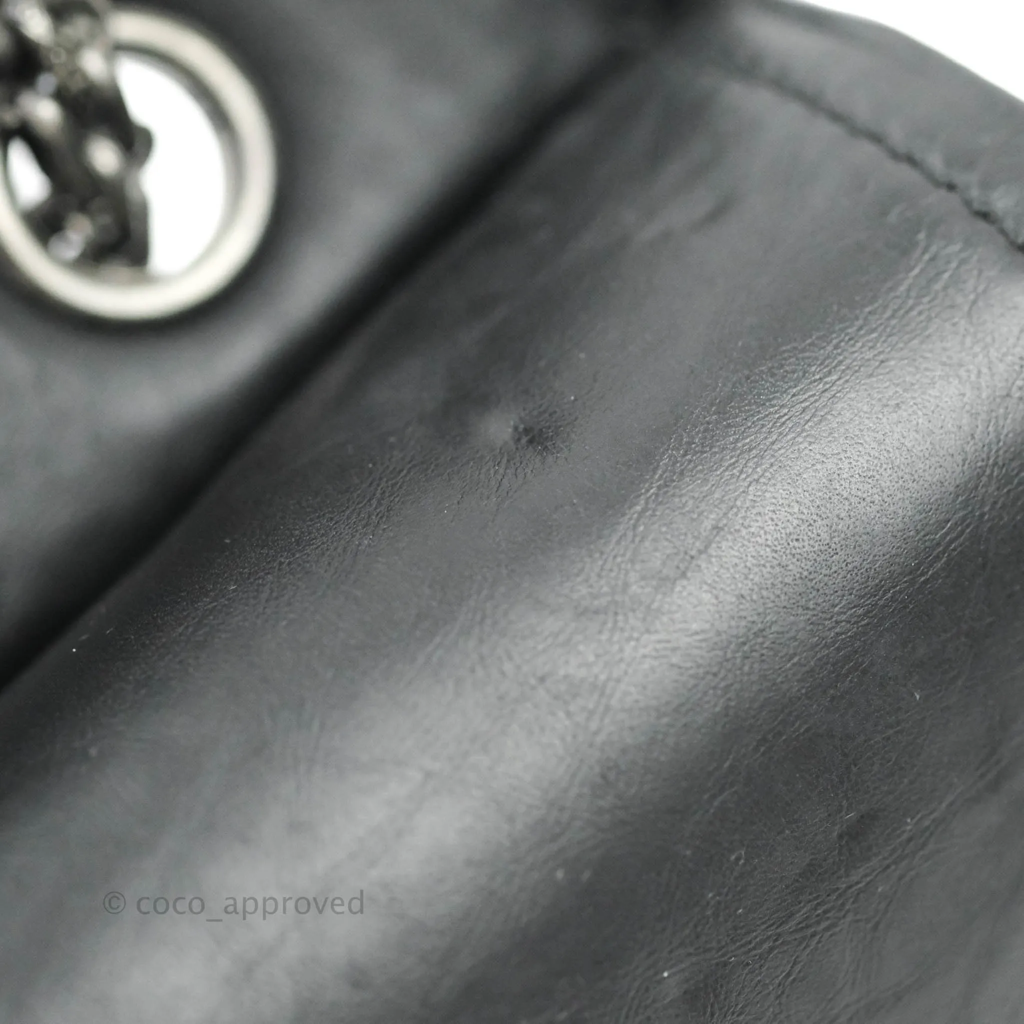 Chanel Reissue Quilted Aged Calfskin Black Aged Ruthenium Hardware 227