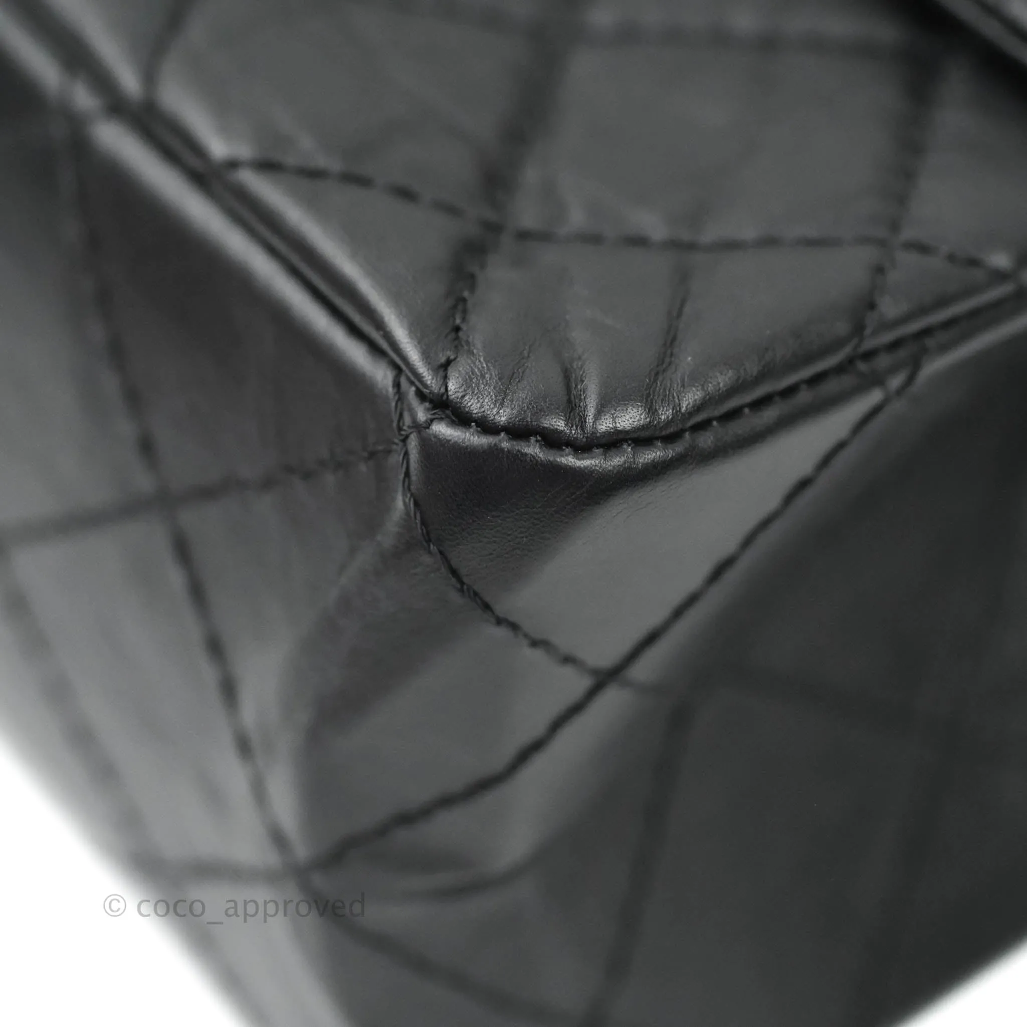 Chanel Reissue Quilted Aged Calfskin Black Aged Ruthenium Hardware 227
