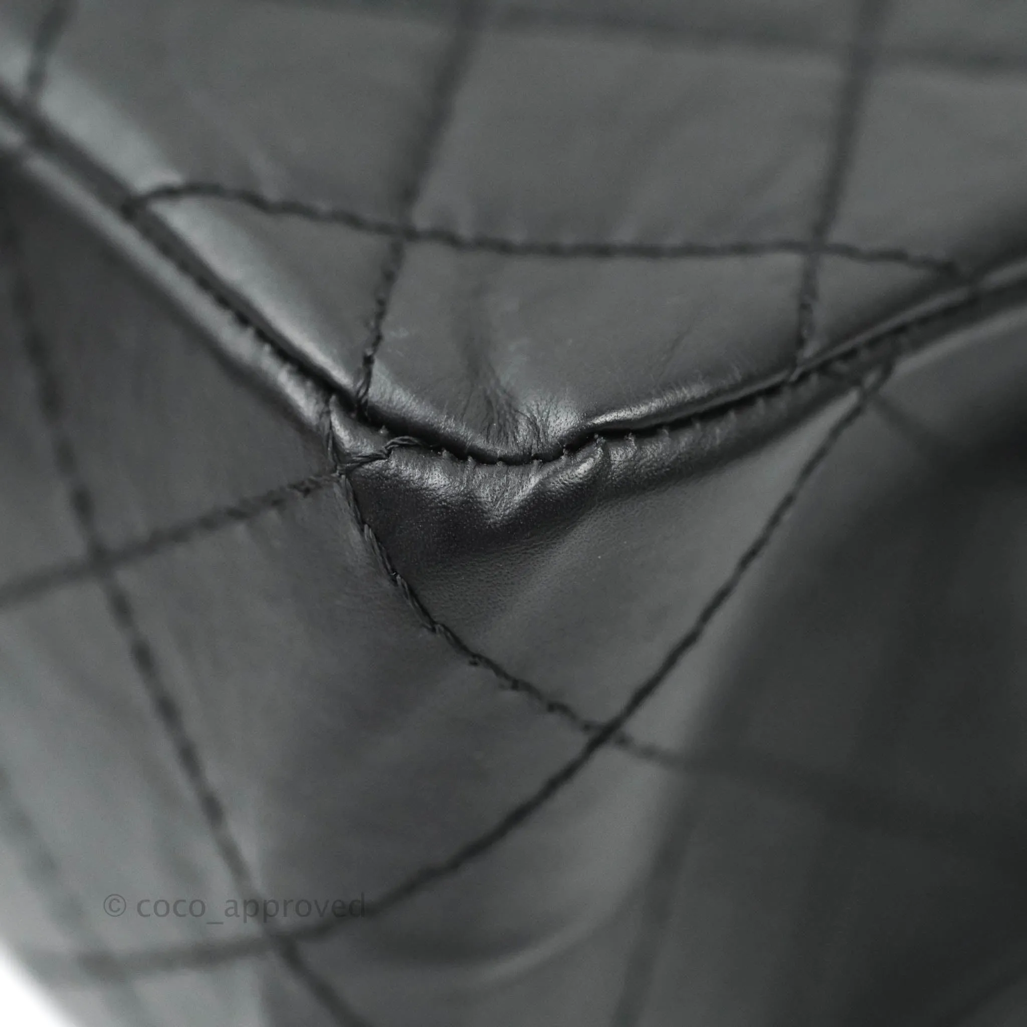 Chanel Reissue Quilted Aged Calfskin Black Aged Ruthenium Hardware 227