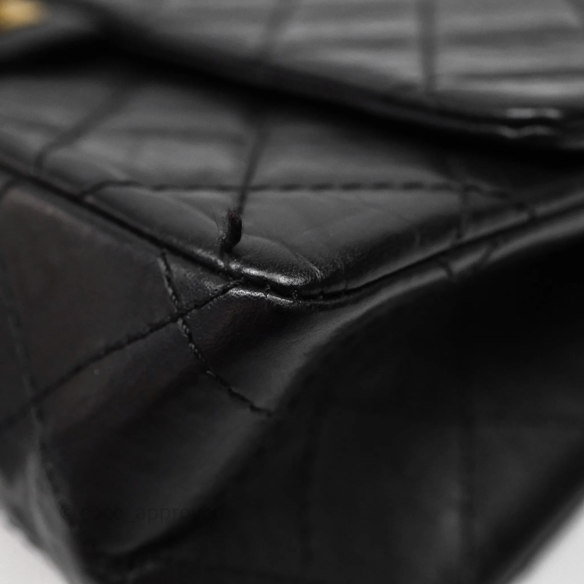 Chanel Reissue Quilted Aged Calfskin Black Gold Hardware 226