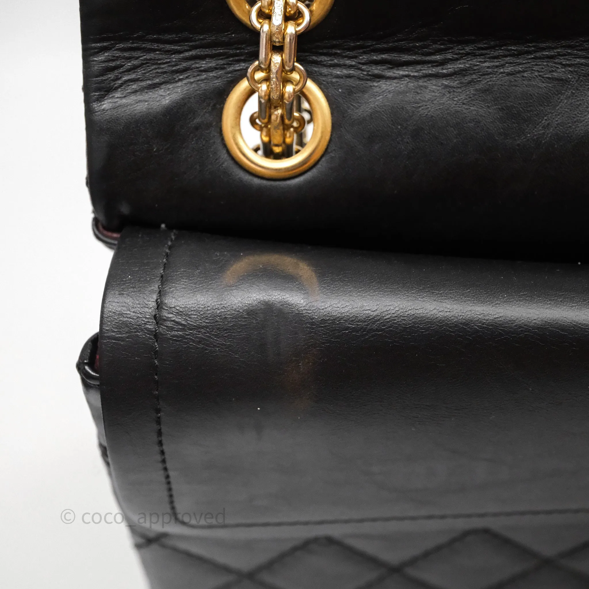 Chanel Reissue Quilted Aged Calfskin Black Gold Hardware 226