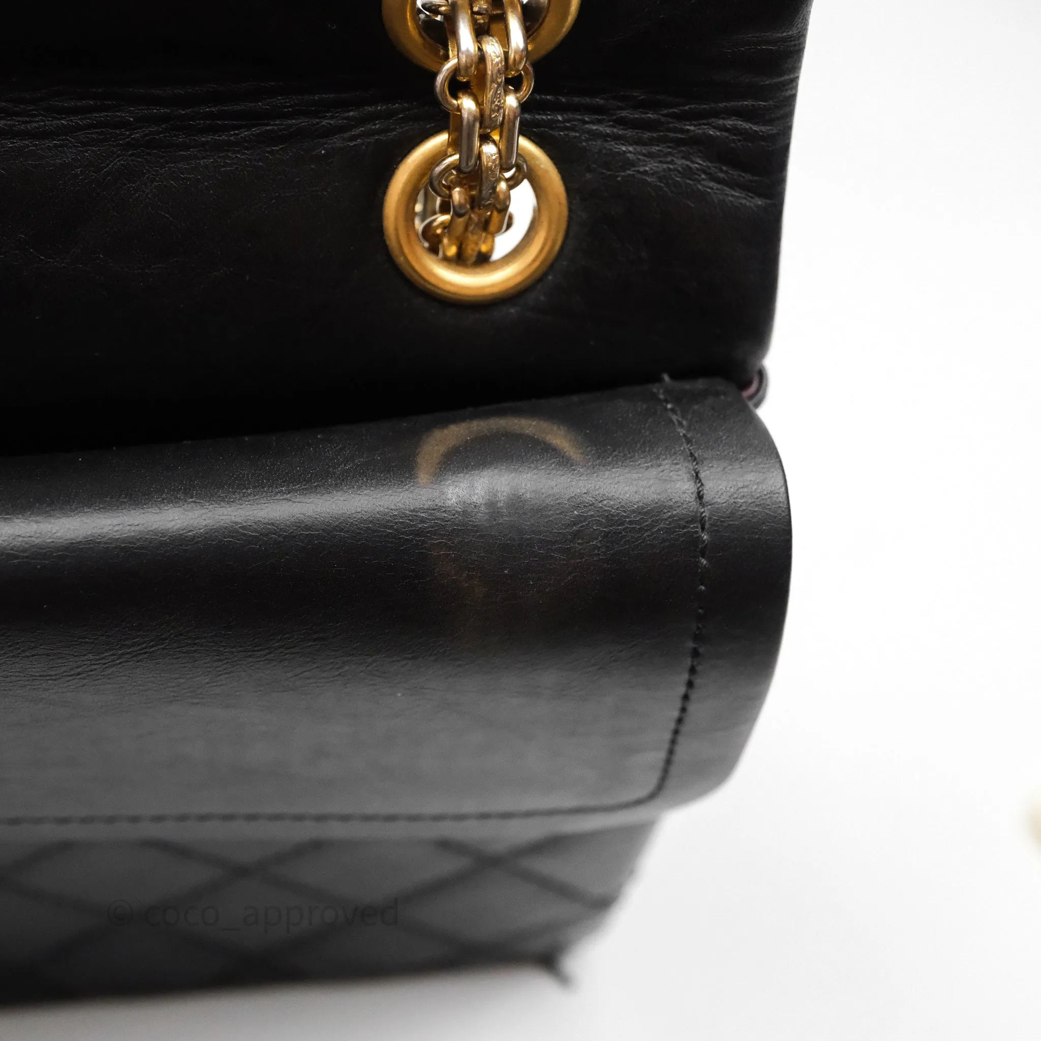 Chanel Reissue Quilted Aged Calfskin Black Gold Hardware 226