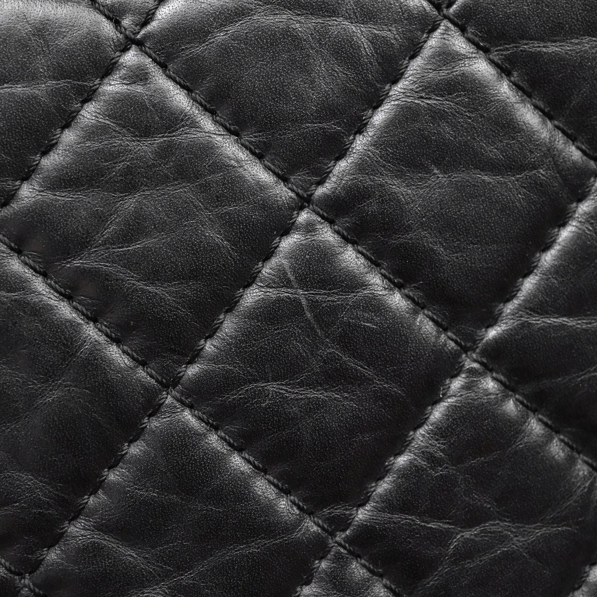 Chanel Reissue Quilted Aged Calfskin Black Gold Hardware 226